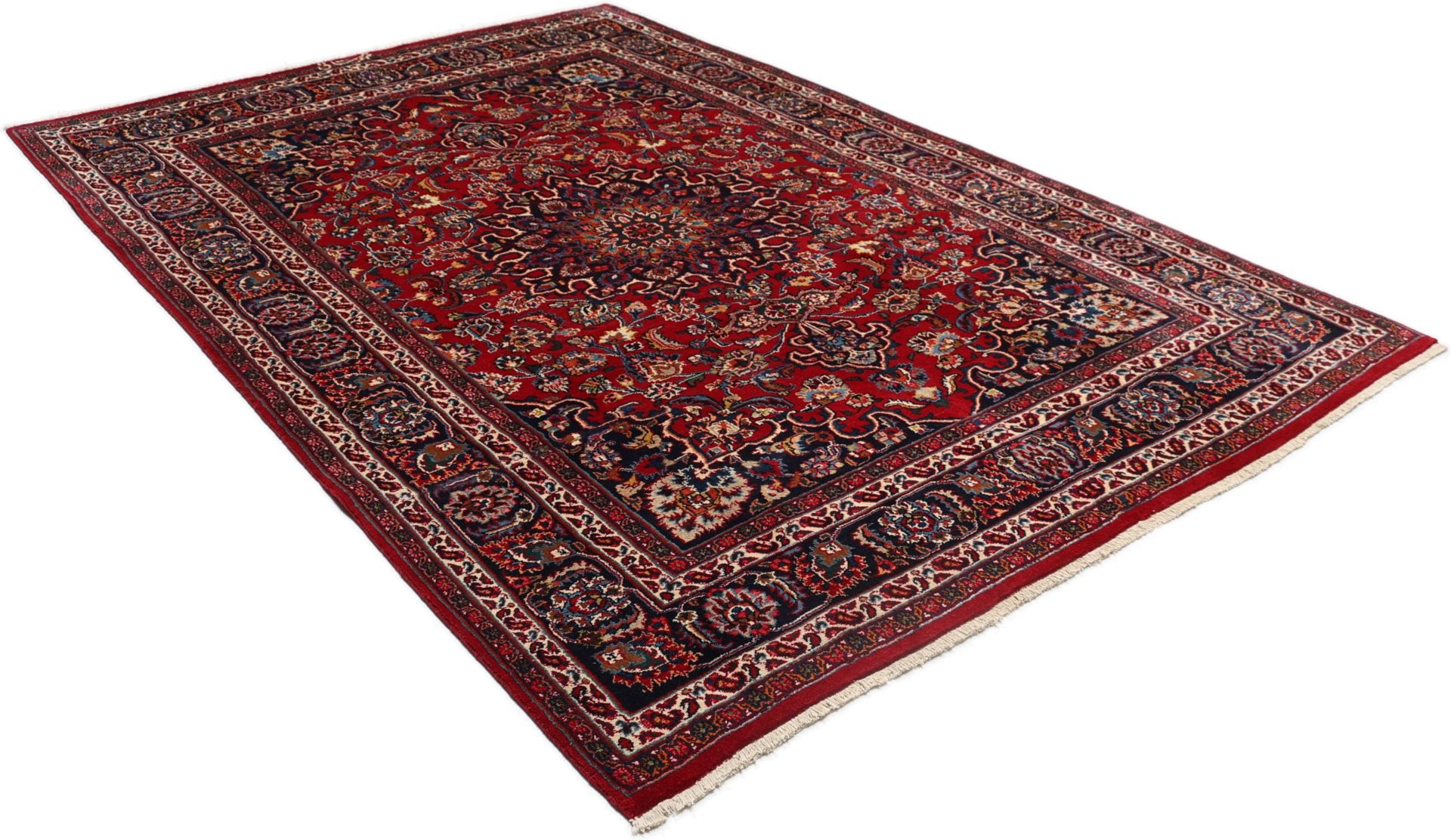 Handgeknüpfter Mashhad Perserteppich 200 × 291 cm
