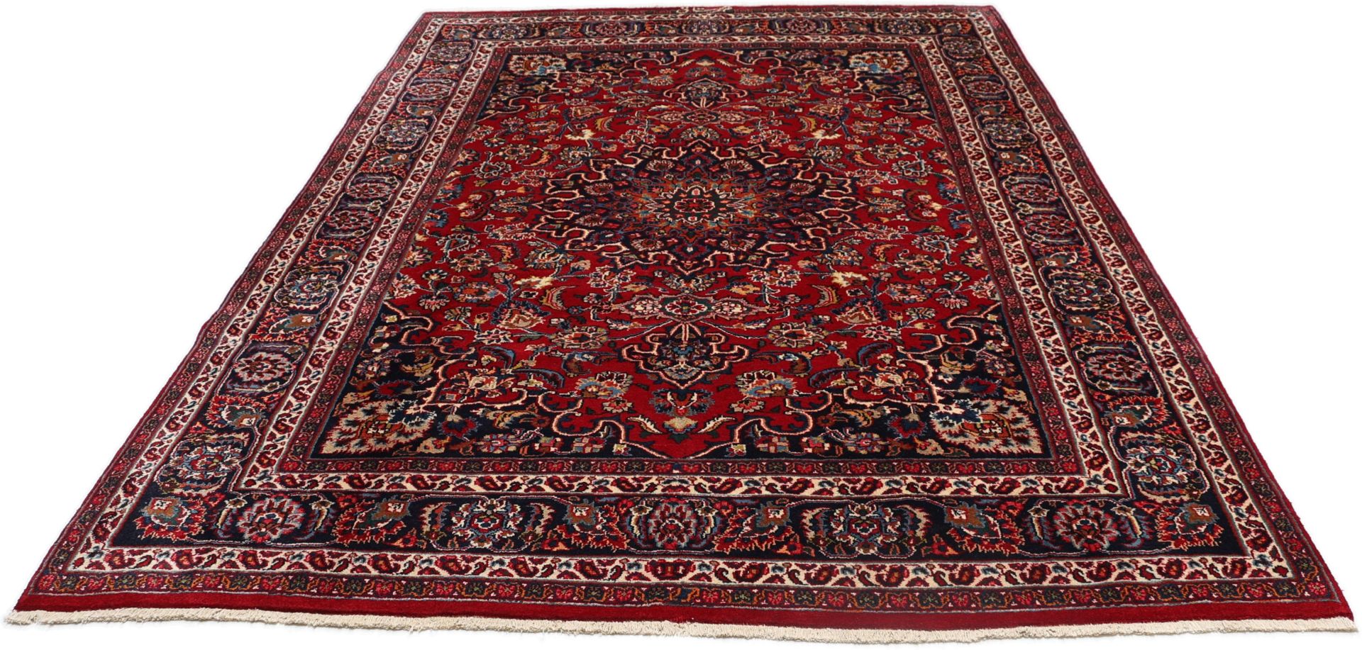 Handgeknüpfter Mashhad Perserteppich 200 × 291 cm