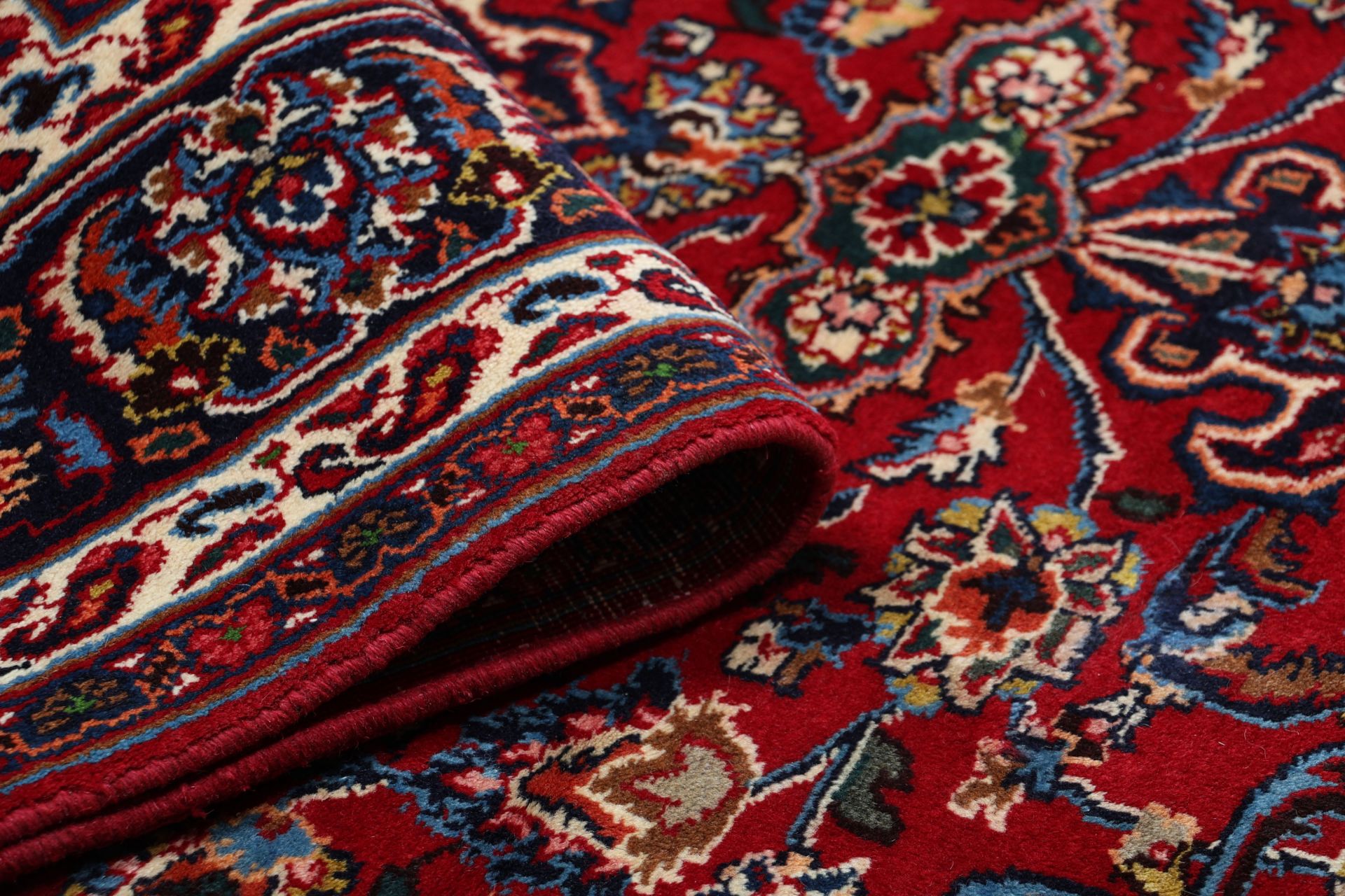 Handgeknüpfter Mashhad Perserteppich 200 × 291 cm