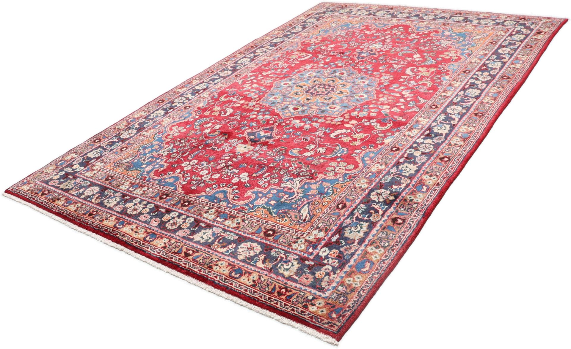 Mashhad Perserteppich aus Iran, 200 × 305 cm