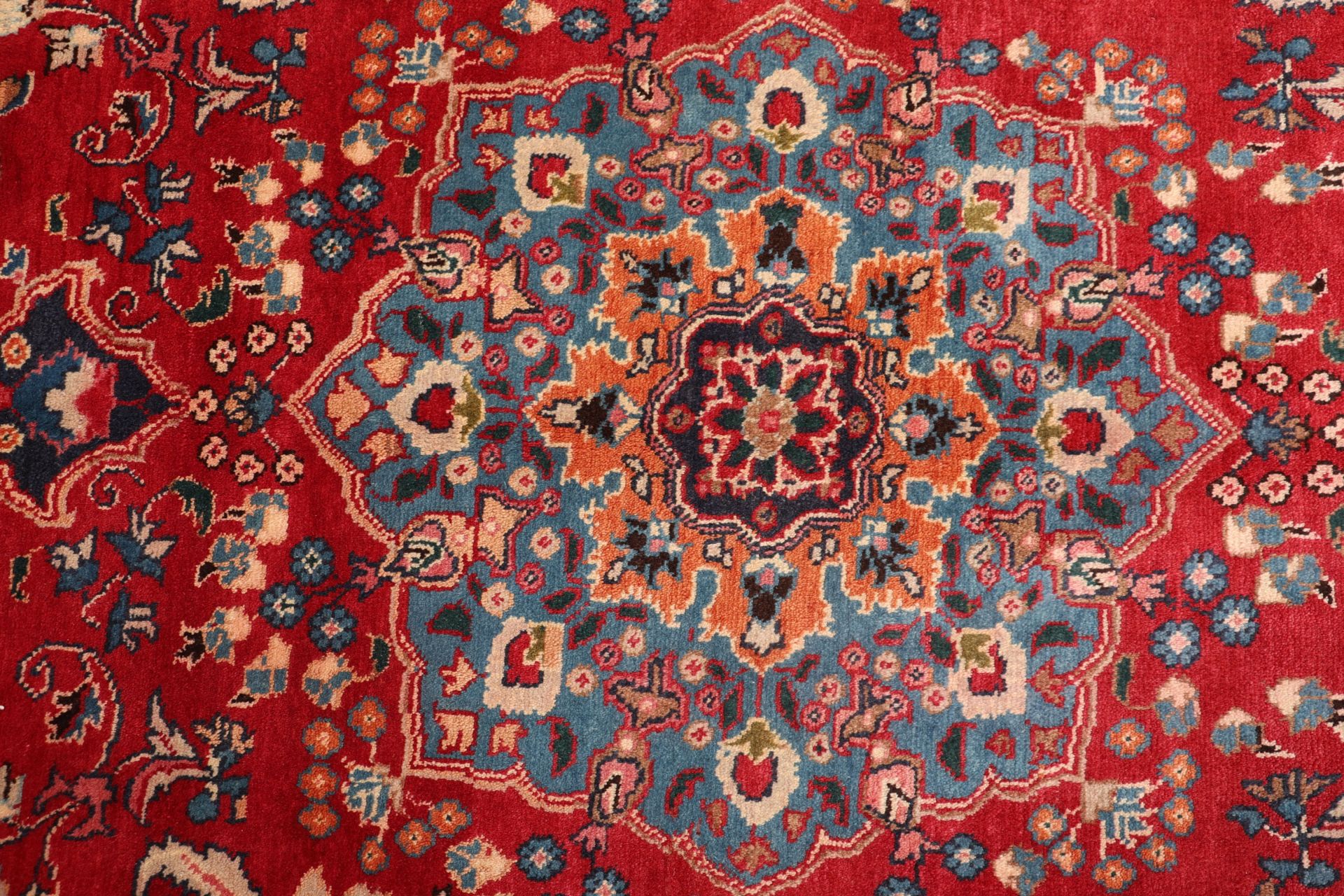 Mashhad Perserteppich aus Iran, 200 × 305 cm