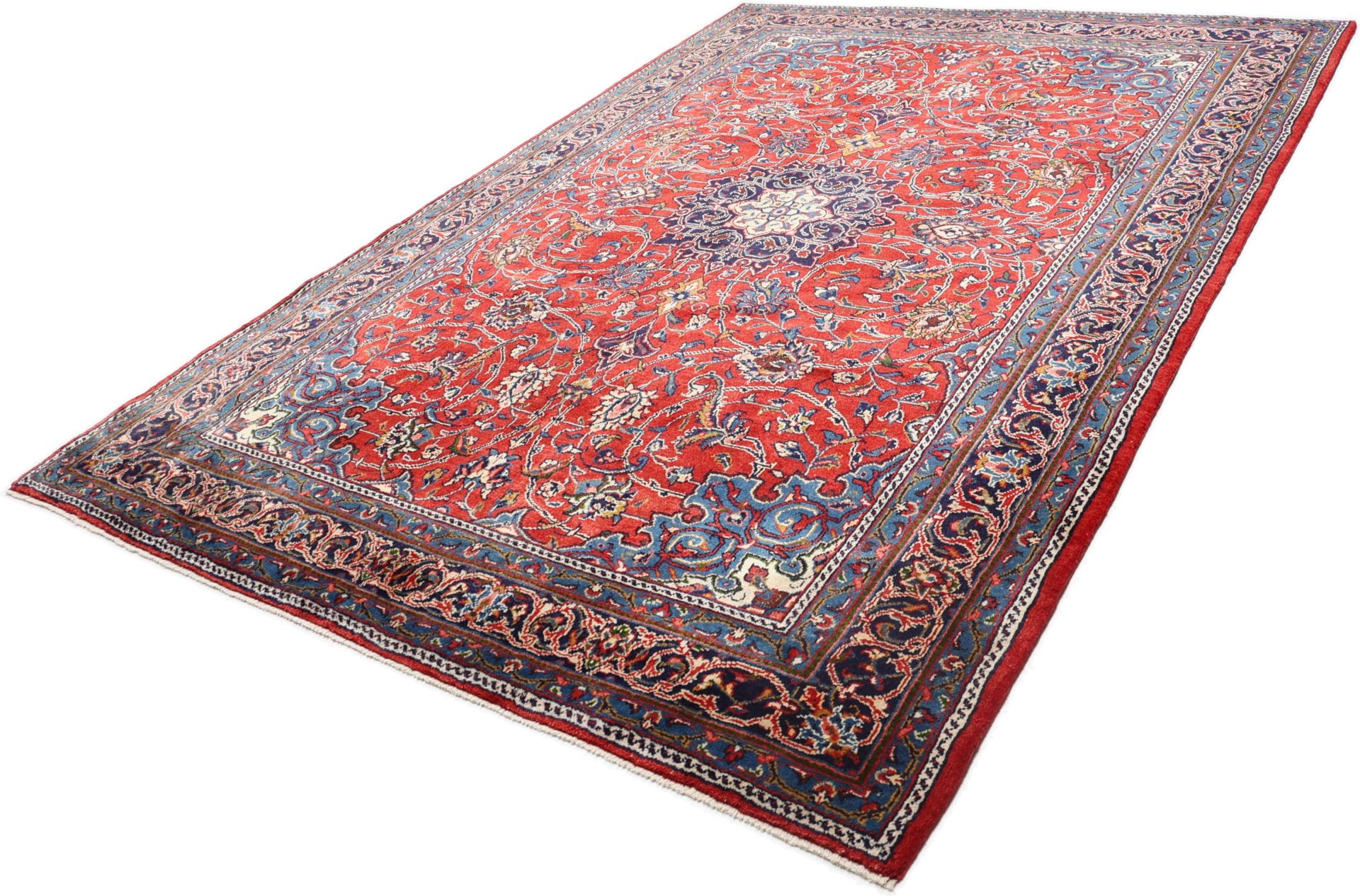 perserteppich-mahal-220-x-322-cm-schurwolle-handgeknupft-7 Handgeknüpfter Perserteppich 220 × 322 cm