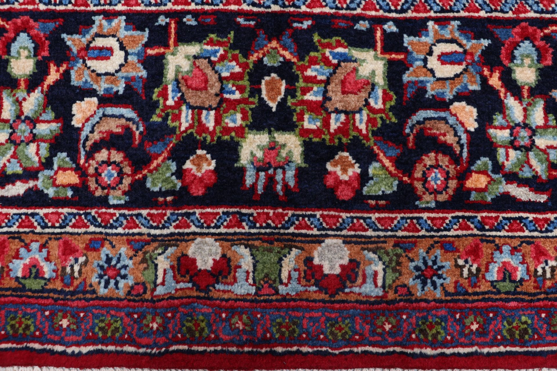perserteppich-mashad-195-x-300-cm-schurwolle-handgeknupft-floral-16 Handgeknüpfter Mashhad Perserteppich 195 × 300 cm