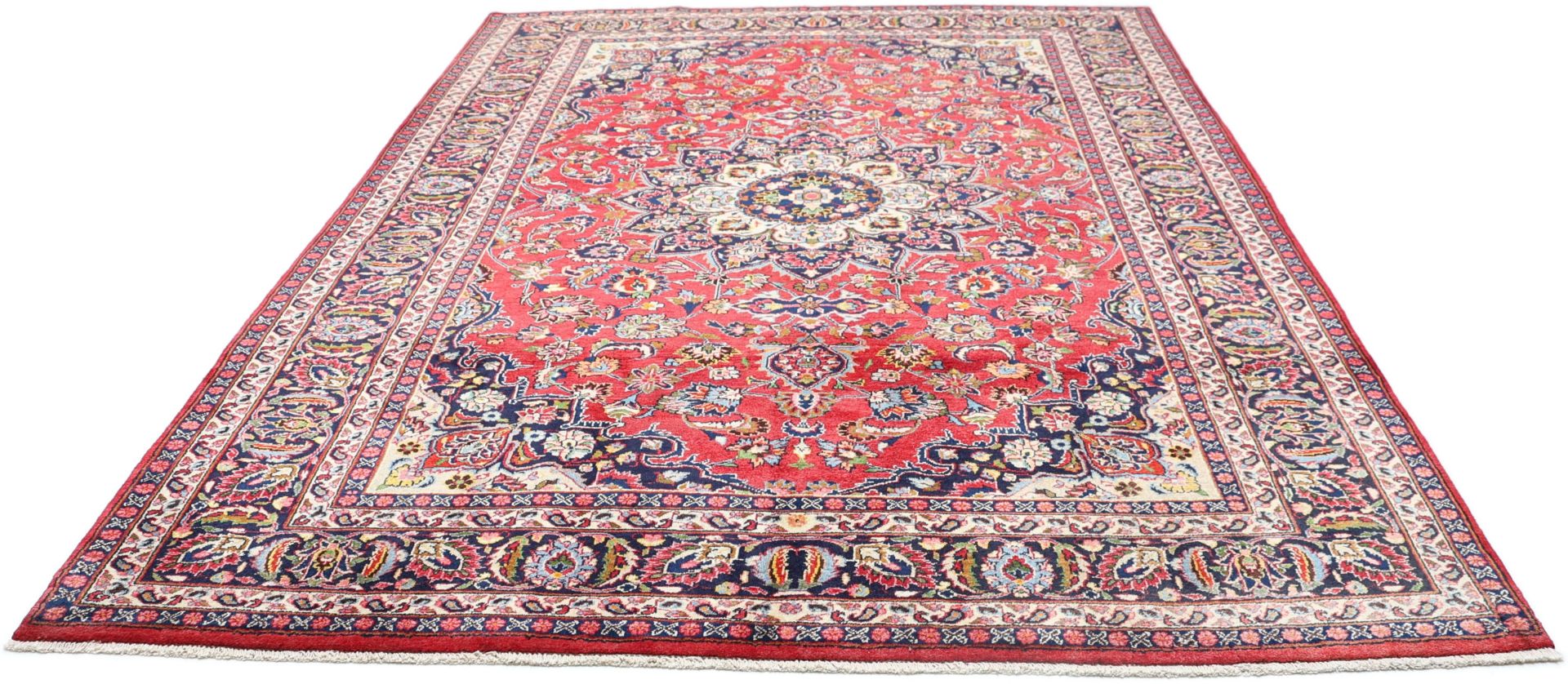 Mashhad Perserteppich aus Iran, 197 × 290 cm