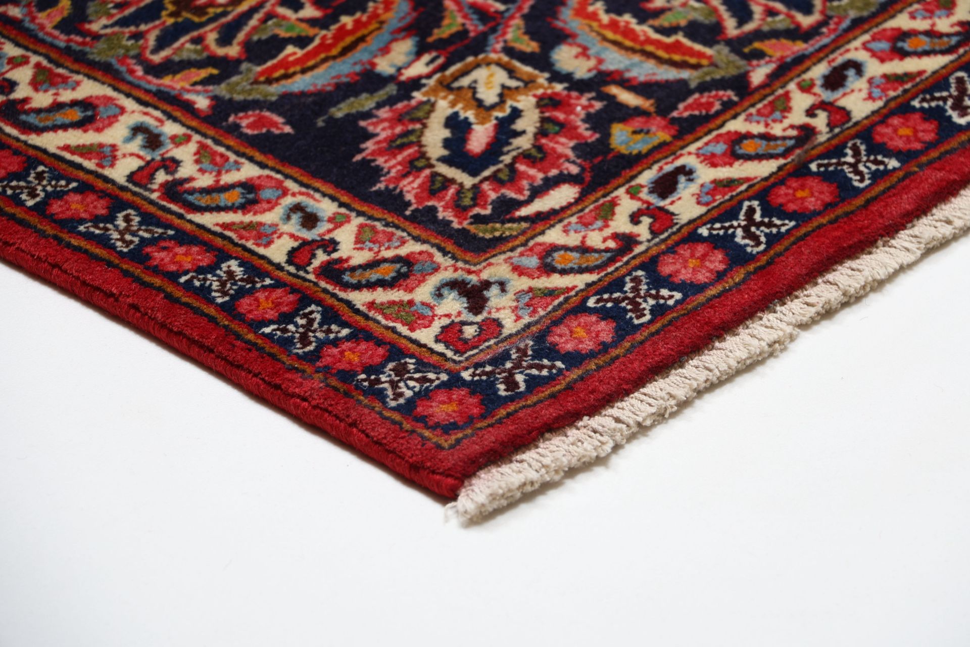 Mashhad Perserteppich aus Iran, 197 × 290 cm