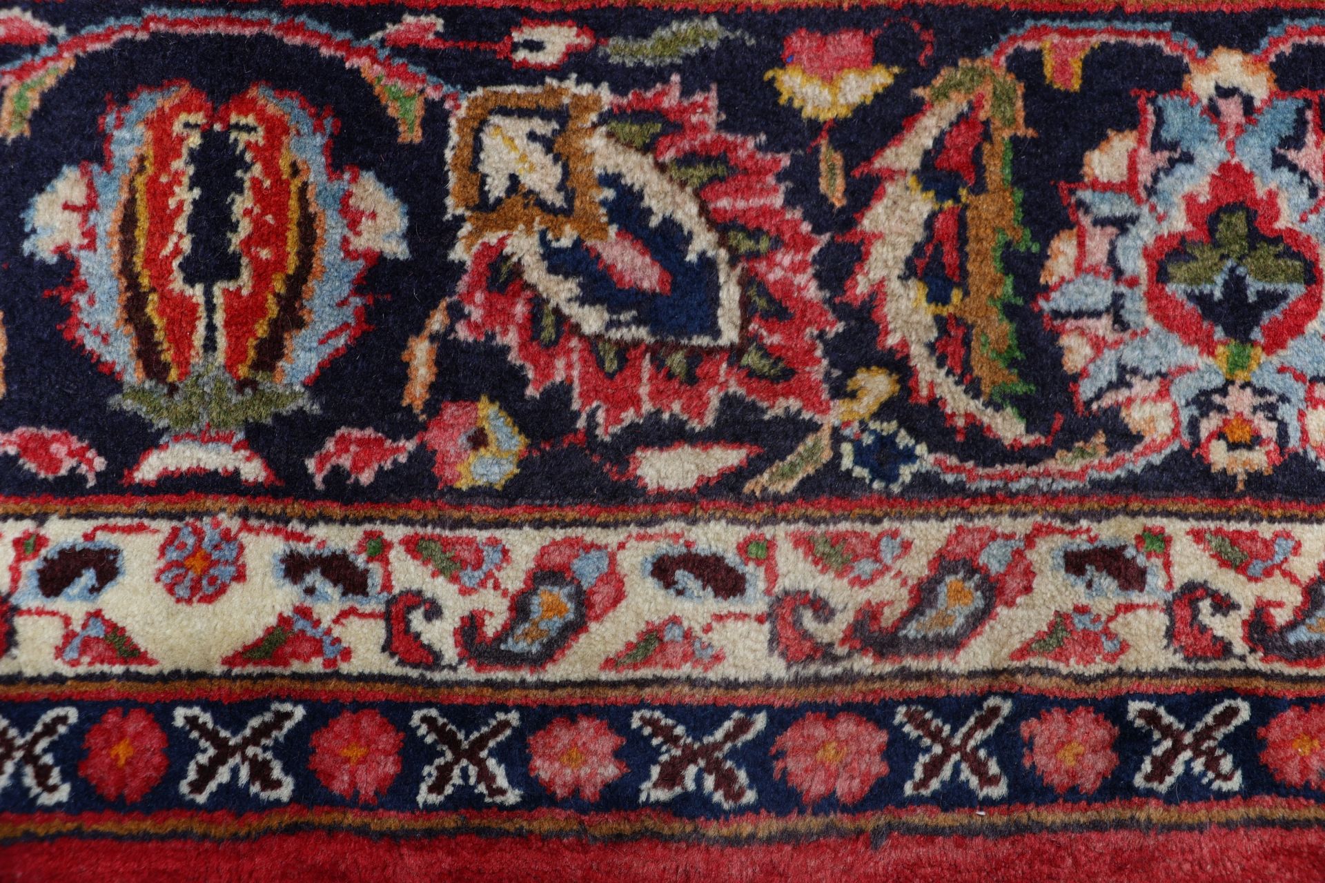 Mashhad Perserteppich aus Iran, 197 × 290 cm