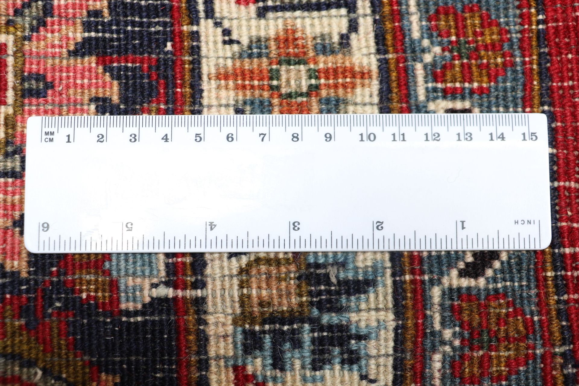 Mashhad Perserteppich aus Iran, 196 × 285 cm