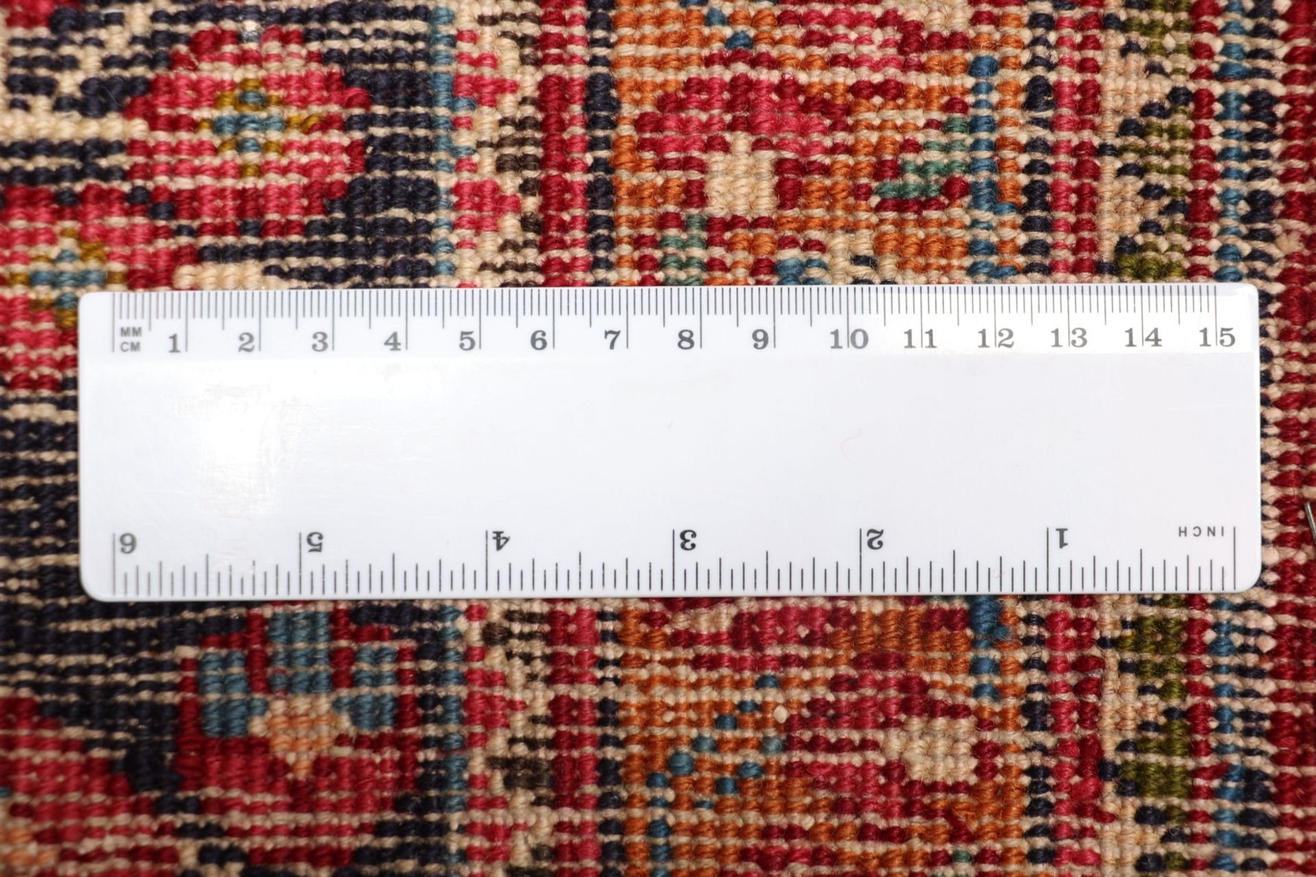 Mashhad Perserteppich 198 × 300 cm aus Wolle, handgeknüpft