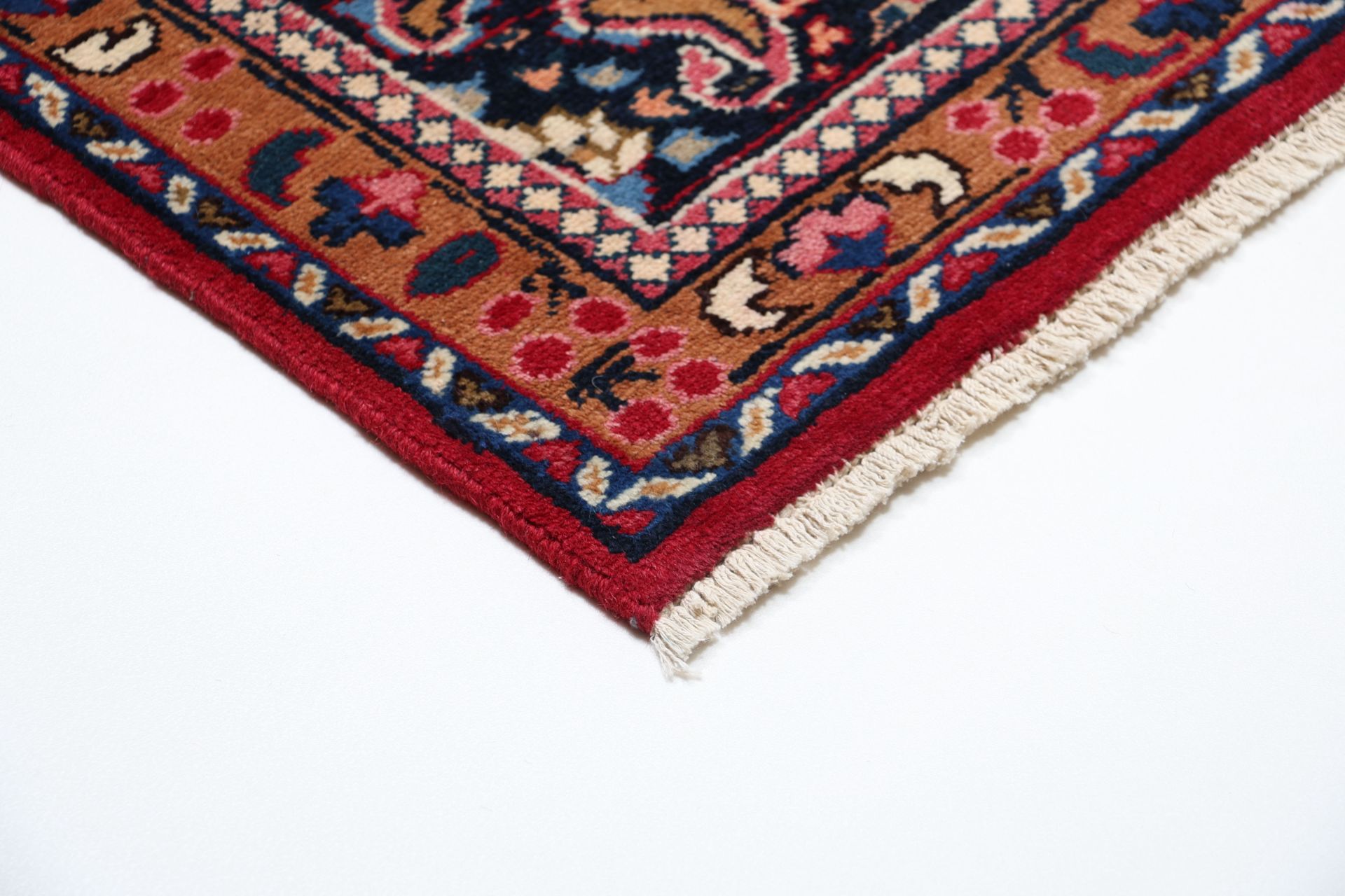 Mashhad Perserteppich aus Iran, 198 × 298 cm