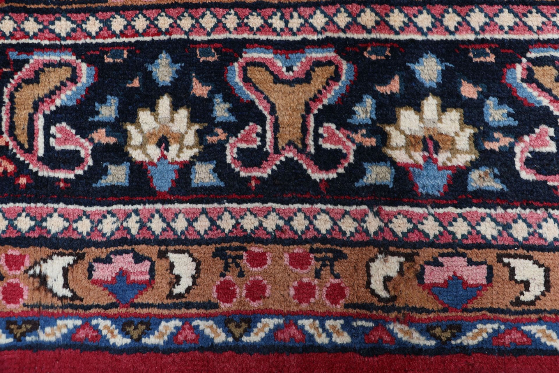 Mashhad Perserteppich aus Iran, 198 × 298 cm