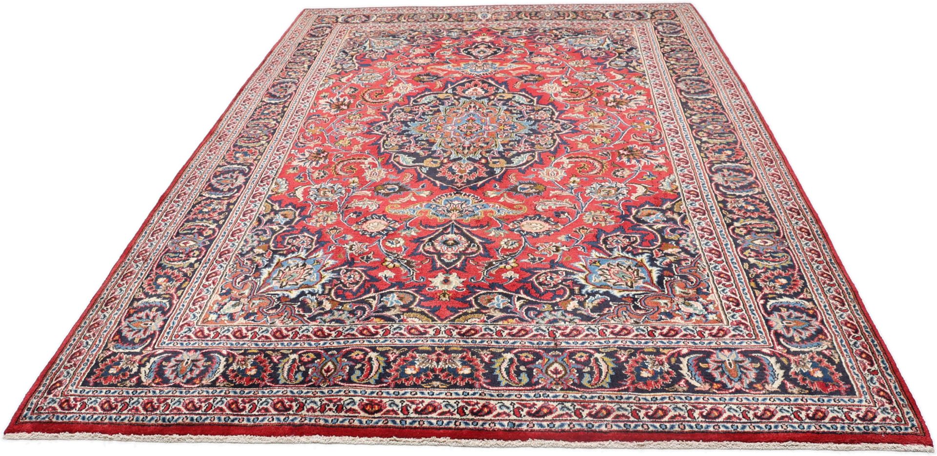 Handgeknüpfter Mashhad Perserteppich 200 × 294 cm