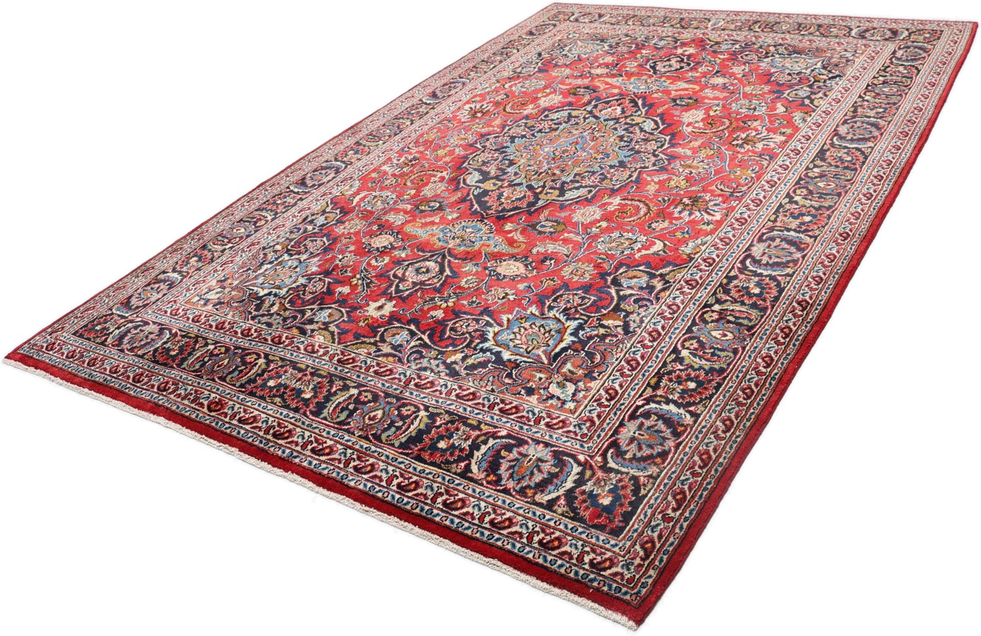 Handgeknüpfter Mashhad Perserteppich 200 × 294 cm