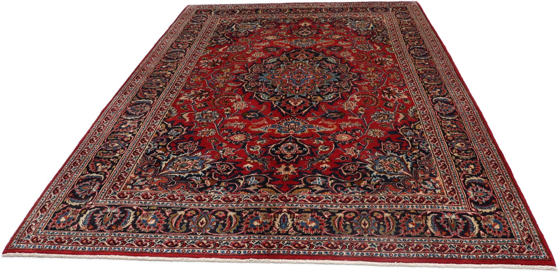 Handgeknüpfter Mashhad Perserteppich 200 × 294 cm