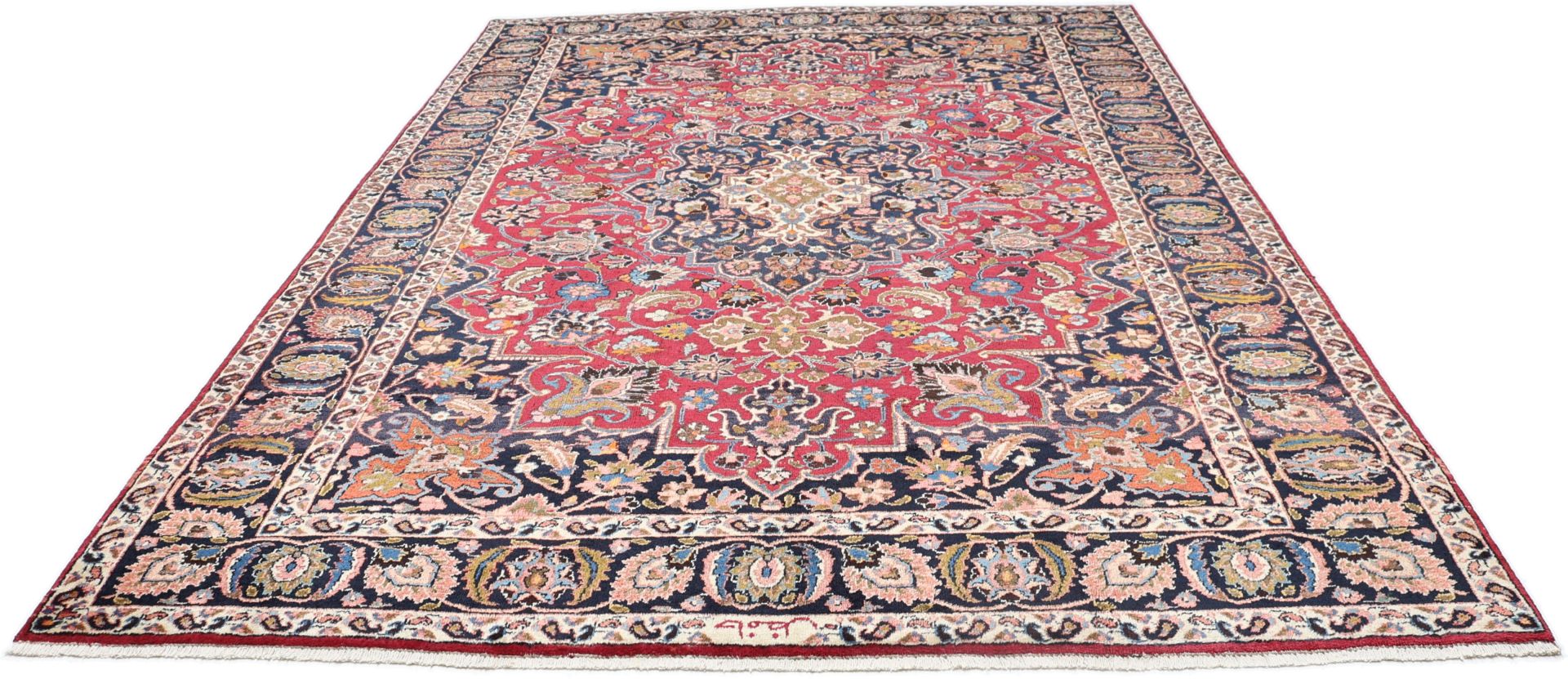 Handgeknüpfter Mashhad Perserteppich 200 × 294 cm