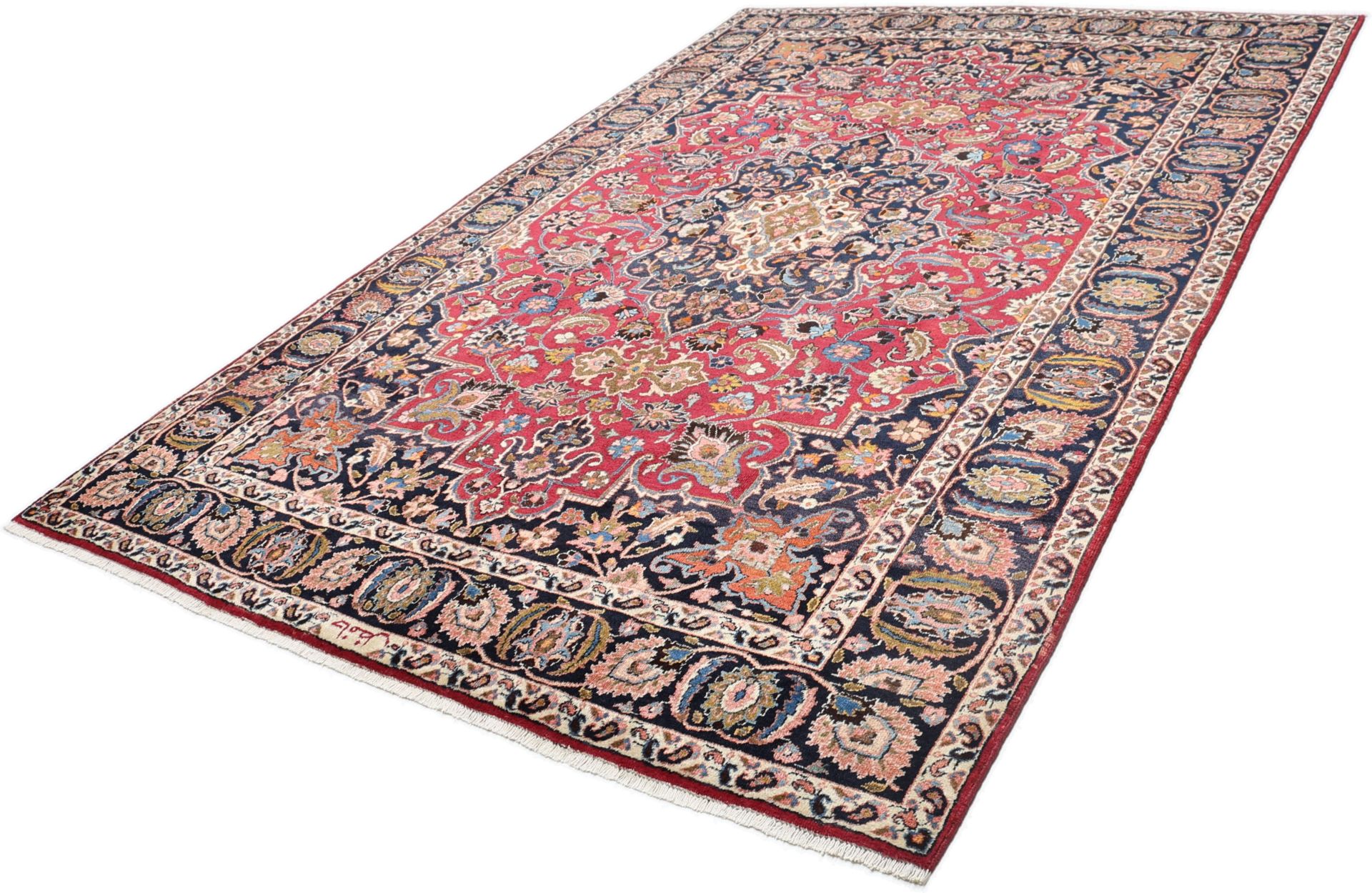 Handgeknüpfter Mashhad Perserteppich 200 × 294 cm