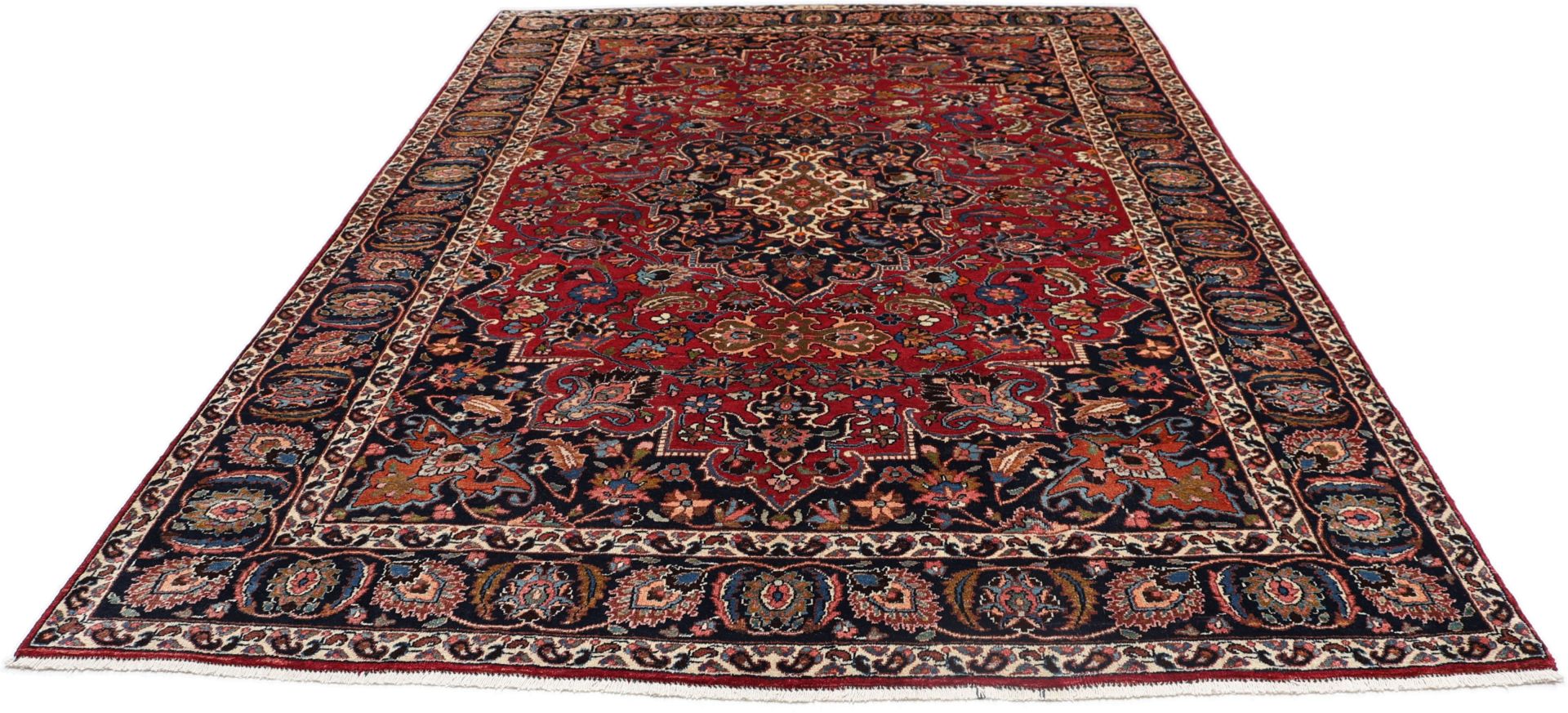 Handgeknüpfter Mashhad Perserteppich 200 × 294 cm