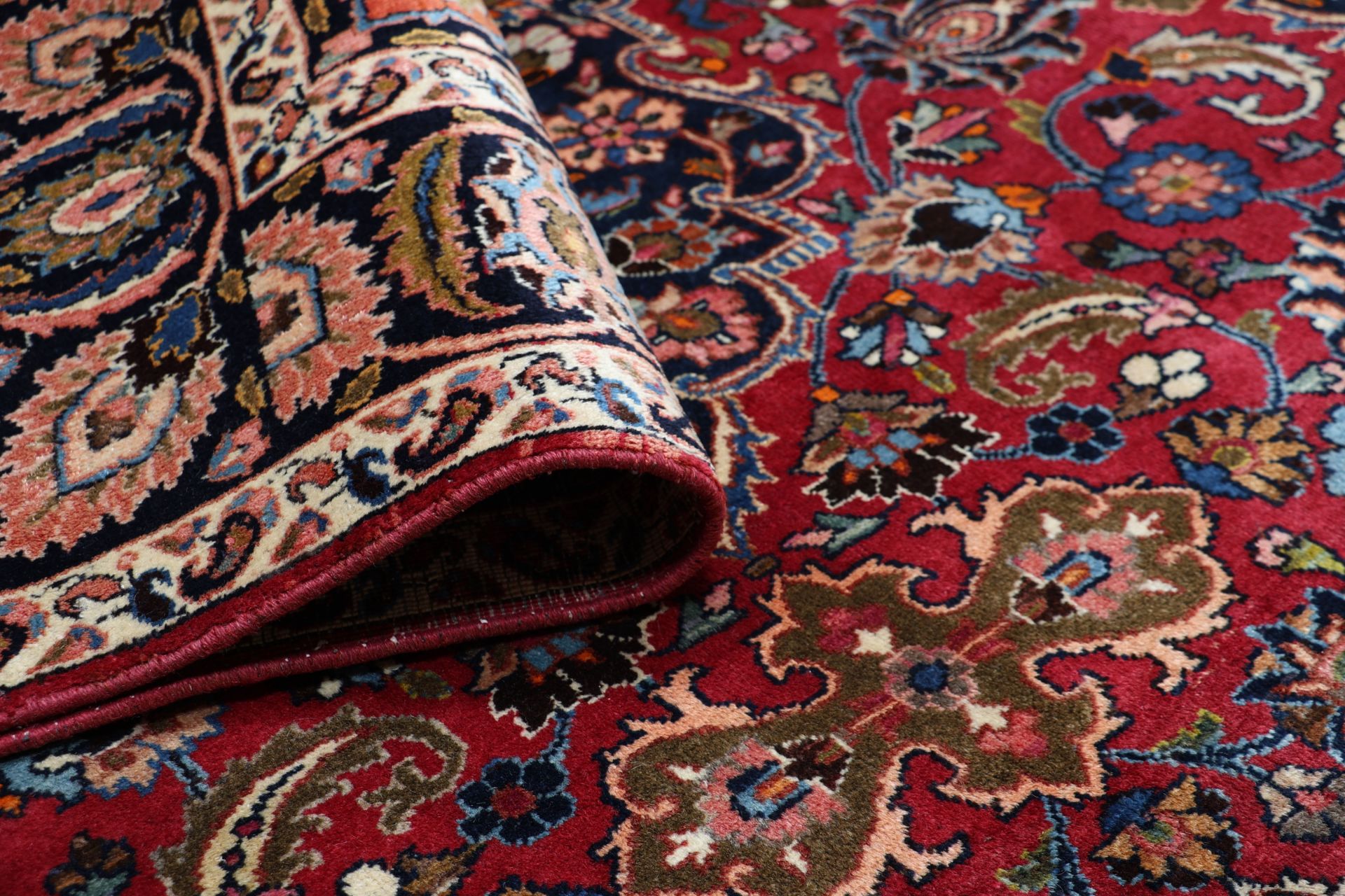 Handgeknüpfter Mashhad Perserteppich 200 × 294 cm