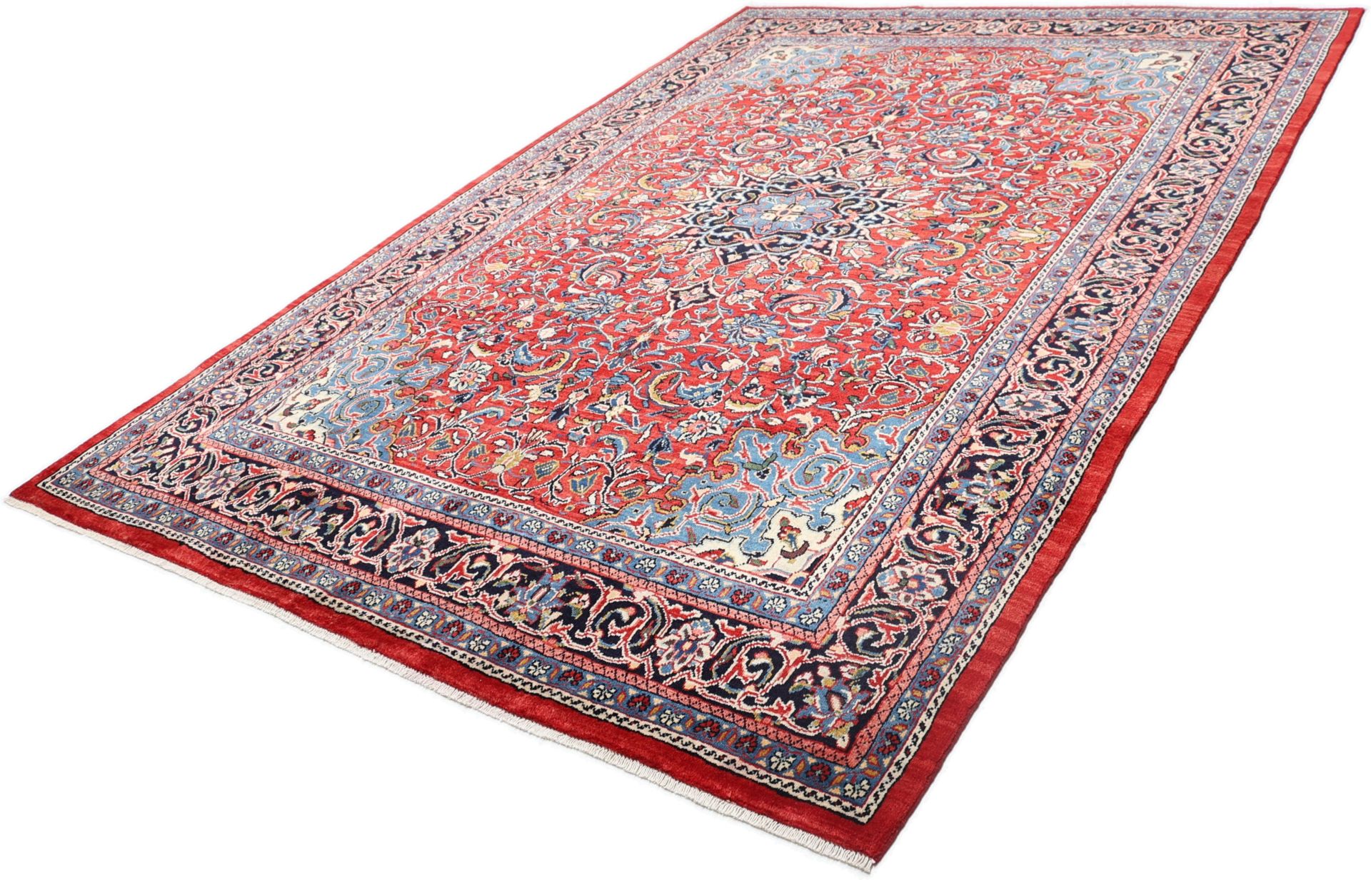 perserteppich-mahal-208-x-298-cm-schurwolle-handgeknupft-6 Perserteppich 208 × 298 cm aus Wolle, handgeknüpft