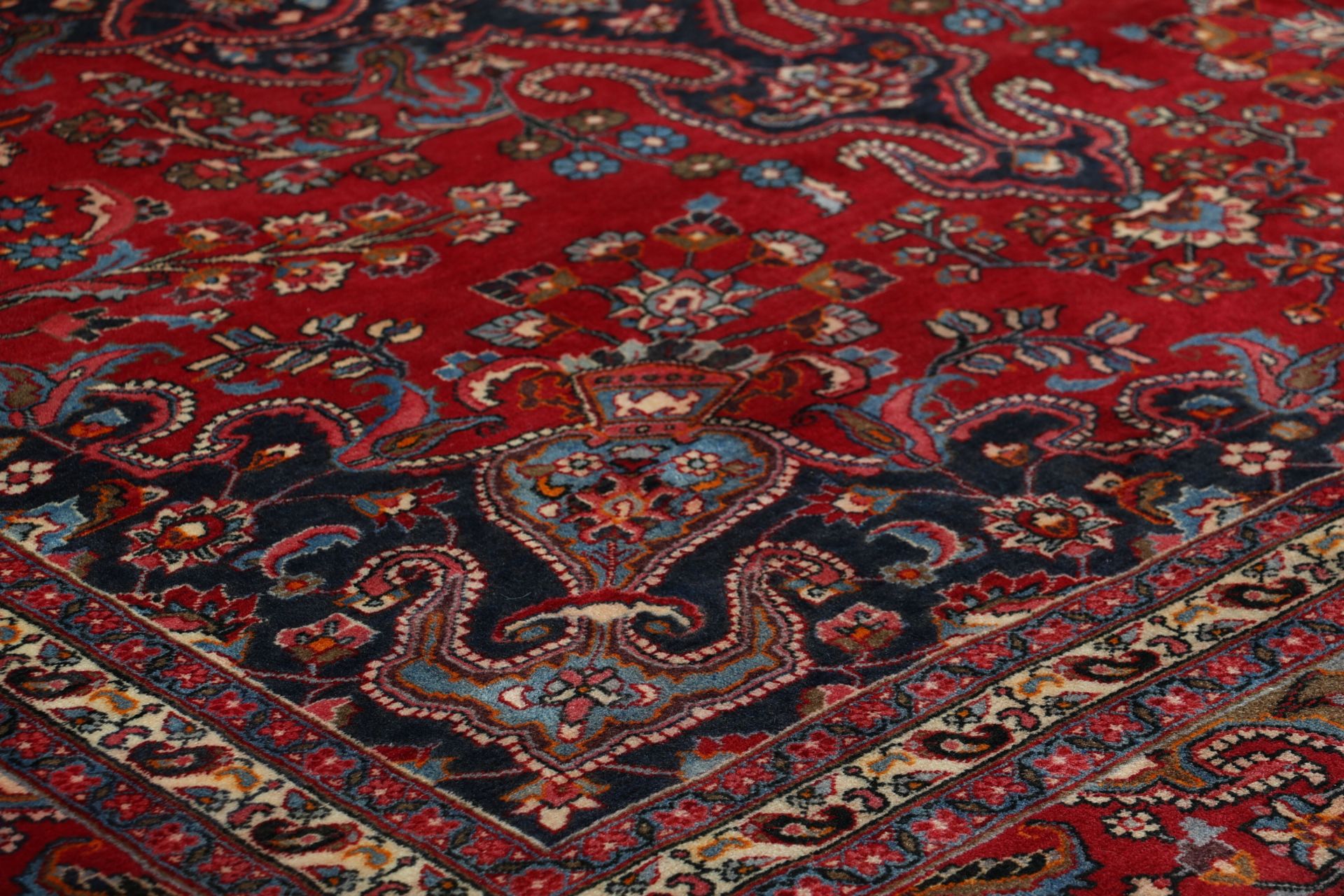 Handgeknüpfter Mashhad Perserteppich 260 × 345 cm