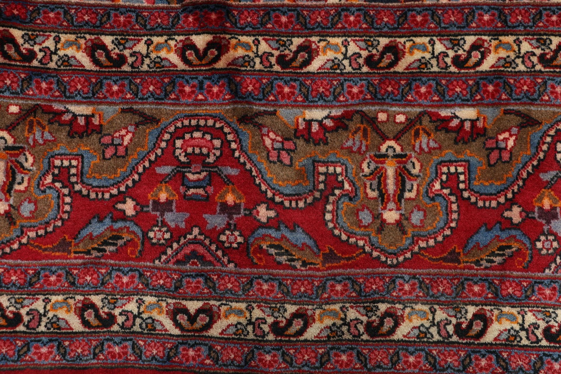 Handgeknüpfter Mashhad Perserteppich 260 × 345 cm