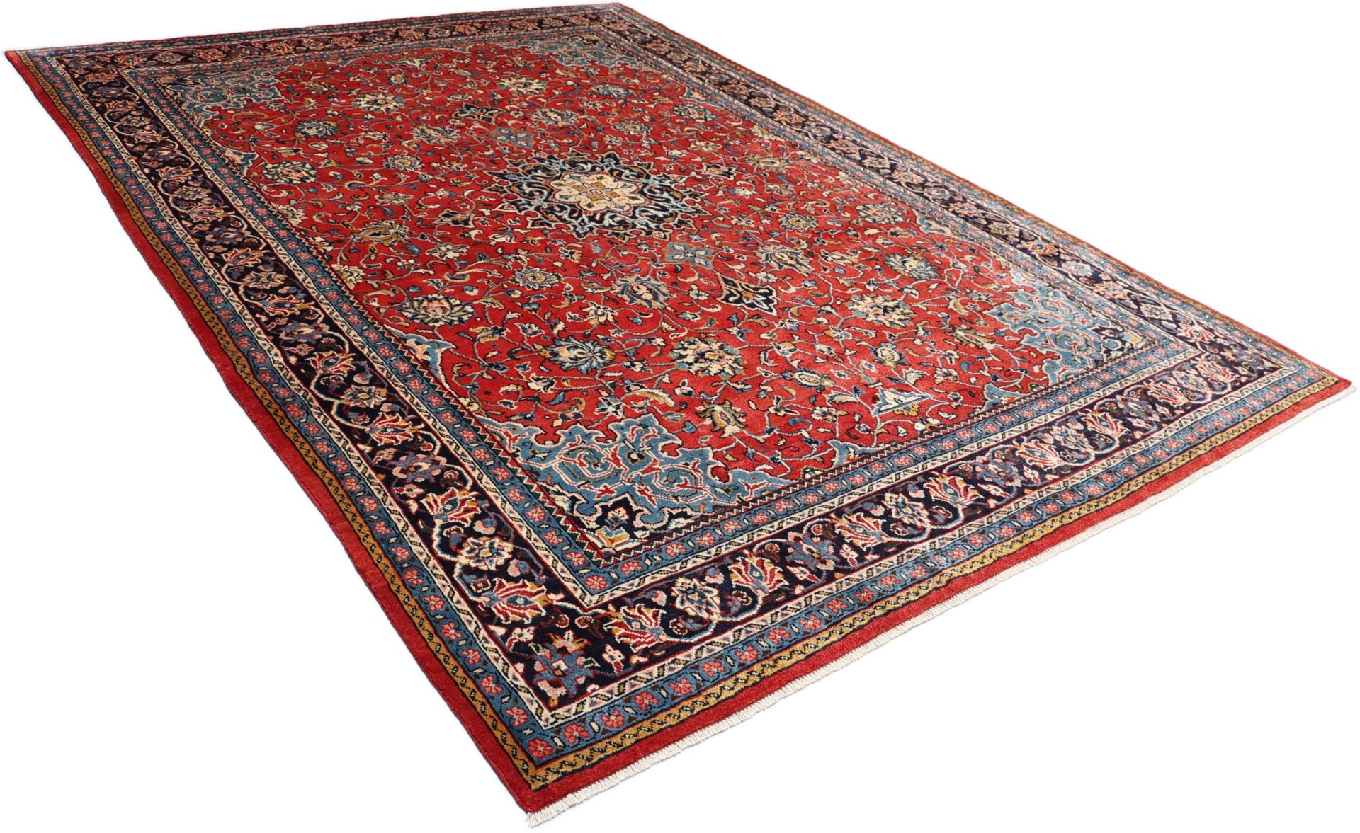 perserteppich-mahal-257-x-367-cm-schurwolle-handgeknupft-8 Handgeknüpfter Perserteppich, 257 × 367 cm, Wolle