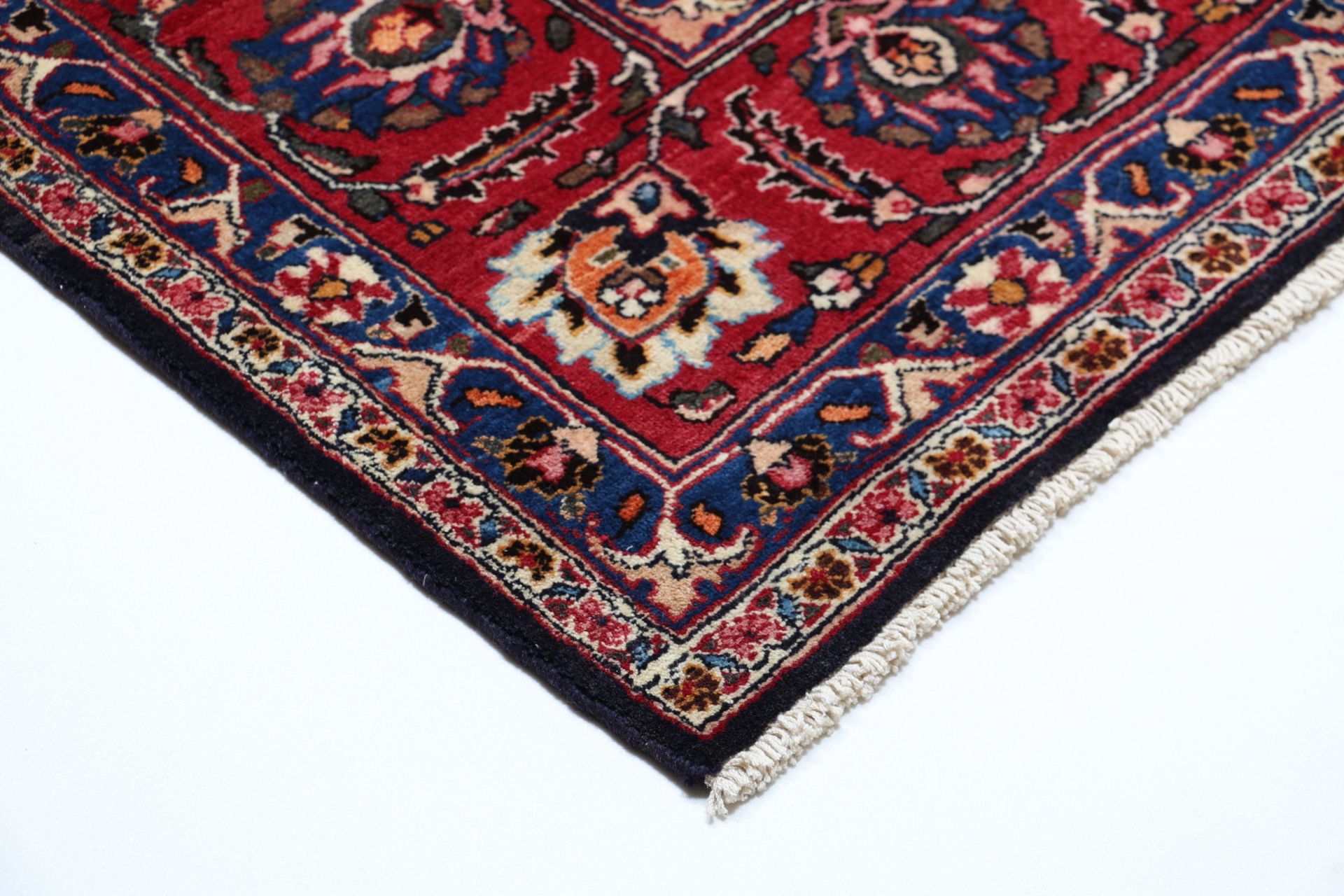 Handgeknüpfter Mashhad Perserteppich 248 × 345 cm