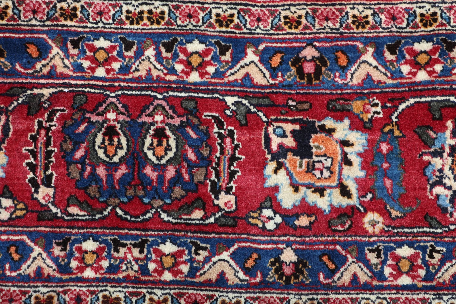 Handgeknüpfter Mashhad Perserteppich 248 × 345 cm