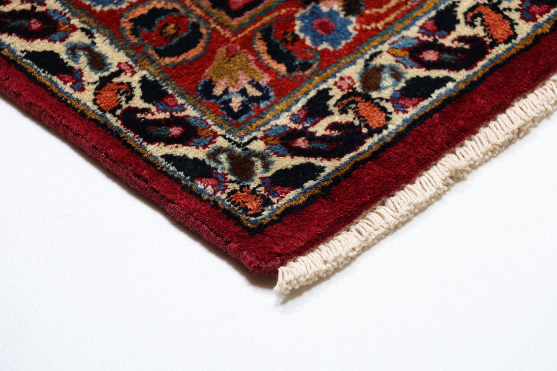 Handgeknüpfter Mashhad Perserteppich, 248 × 343 cm, Wolle