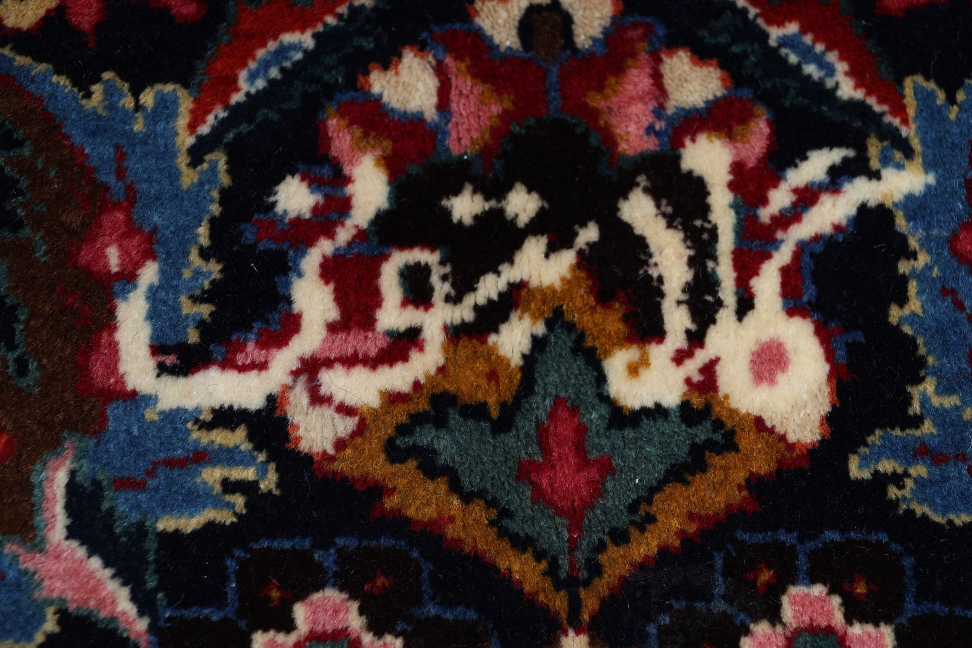 Handgeknüpfter Mashhad Perserteppich, 248 × 343 cm, Wolle
