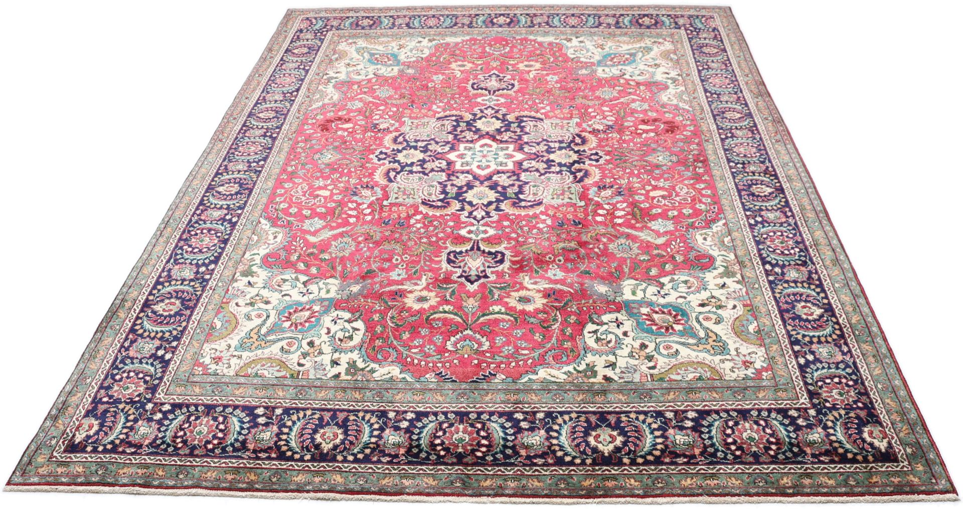 Täbriz Perserteppich aus Iran, 235 × 353 cm