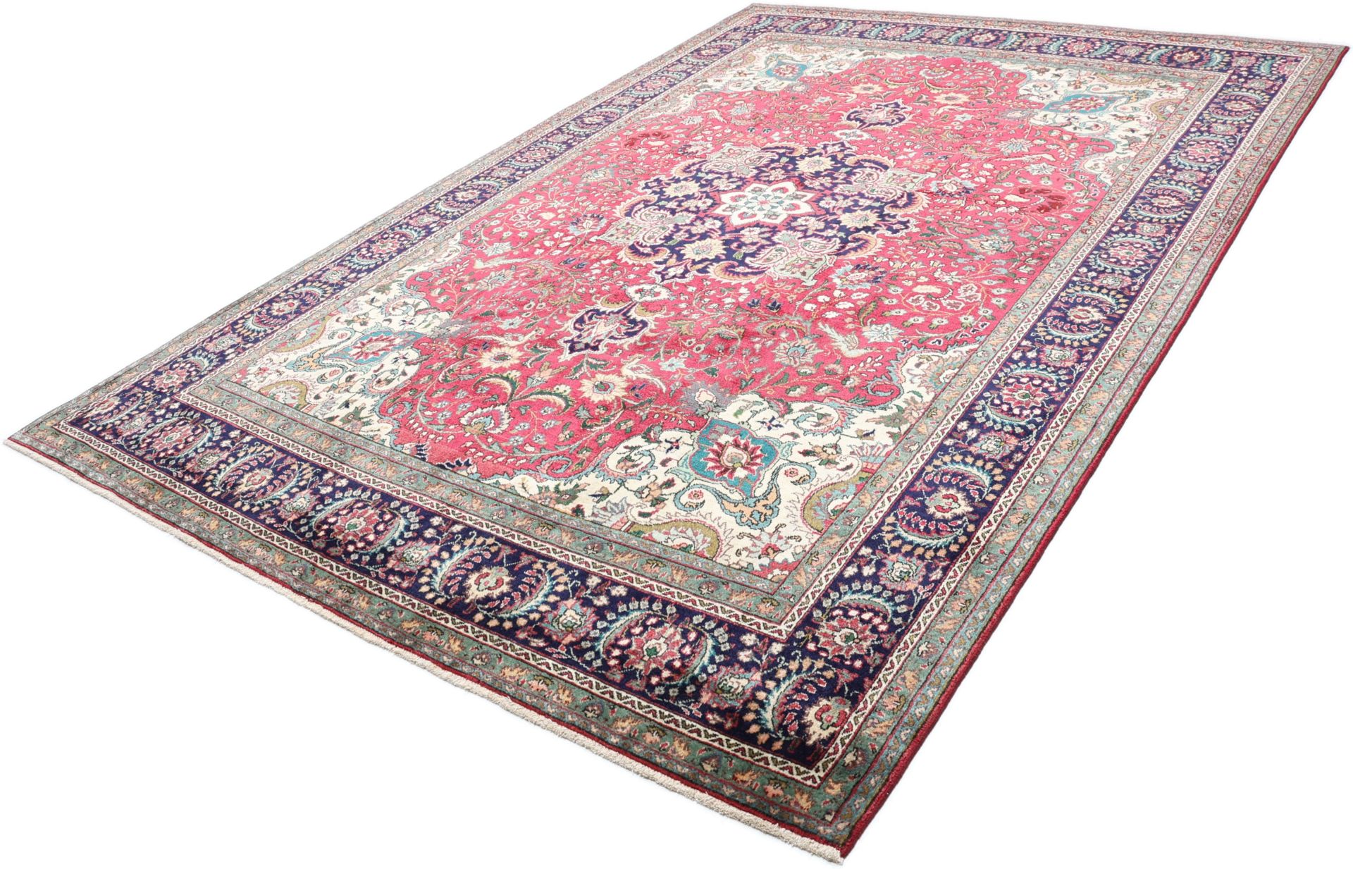 Täbriz Perserteppich aus Iran, 235 × 353 cm