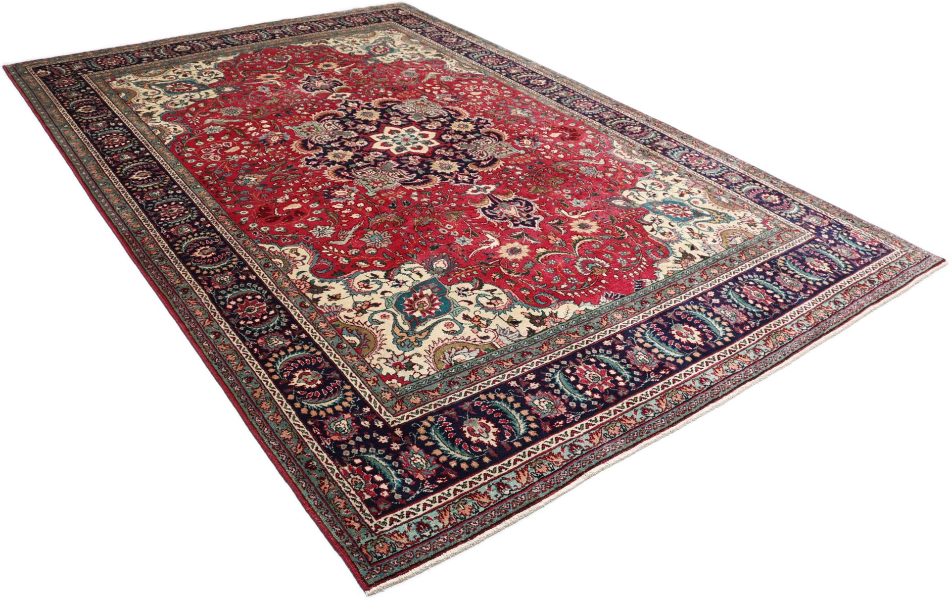 Täbriz Perserteppich aus Iran, 235 × 353 cm