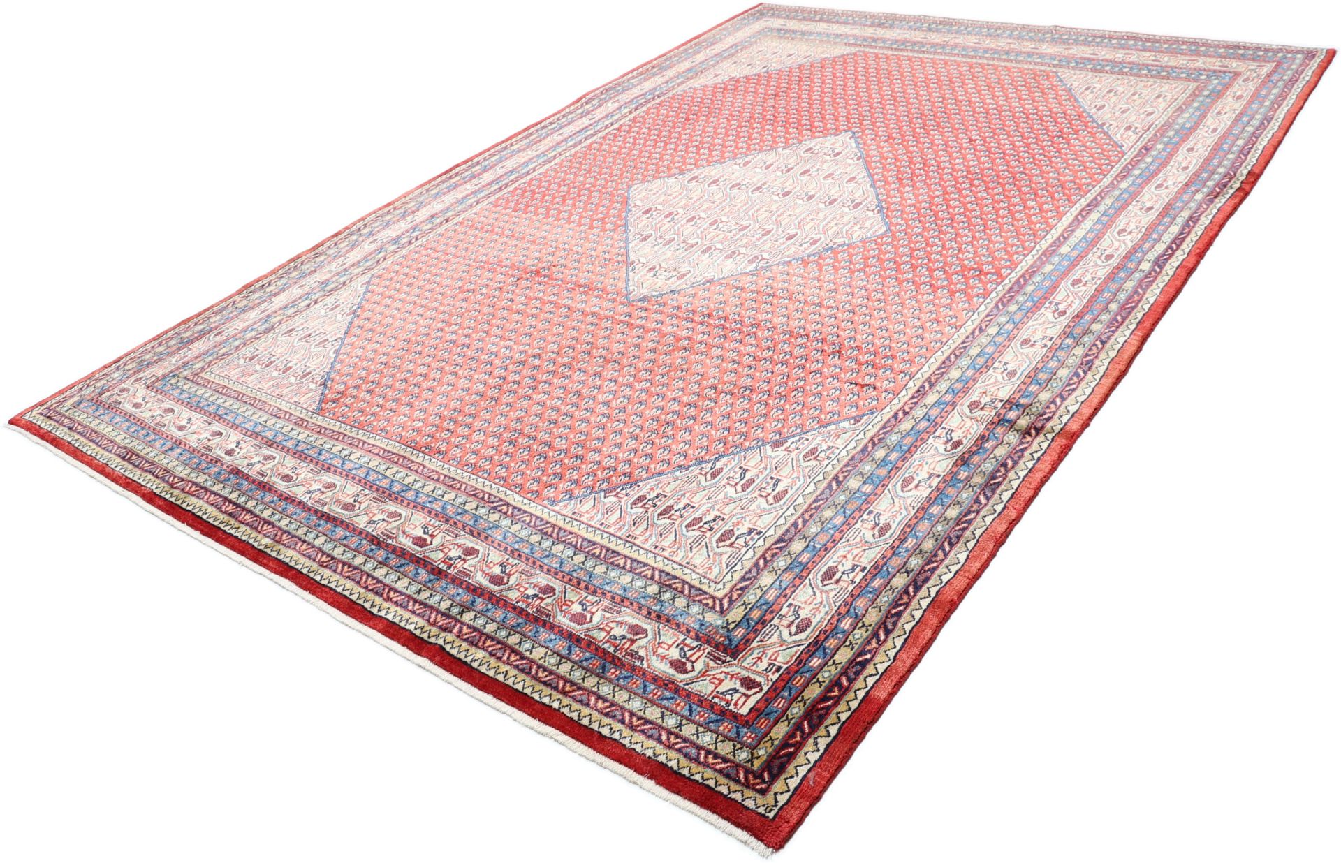 Sarough Perserteppich 234 × 338 cm aus Wolle, handgeknüpft