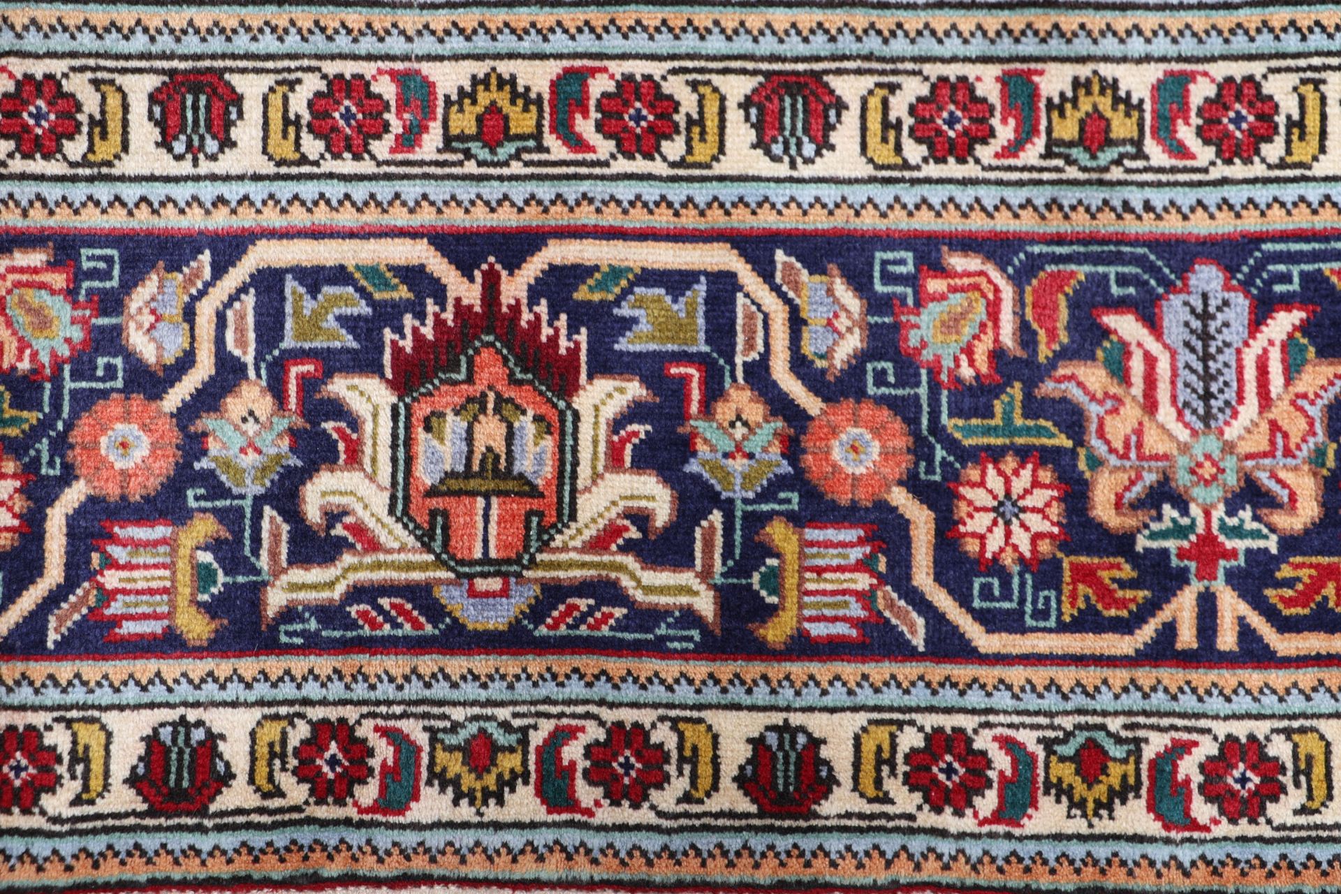 Handgeknüpfter Täbriz Perserteppich, 250 × 350 cm, Wolle