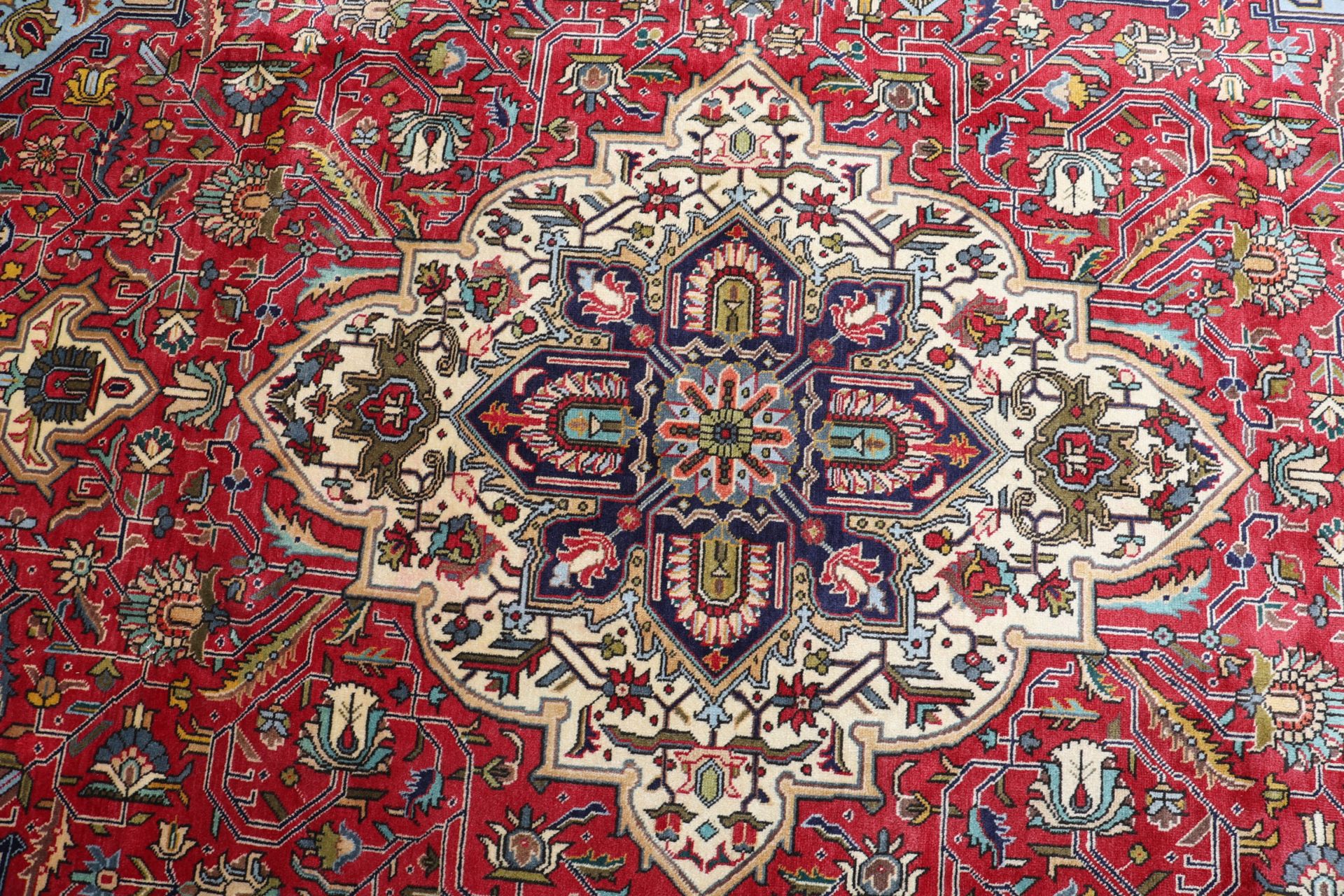 Handgeknüpfter Täbriz Perserteppich, 250 × 350 cm, Wolle