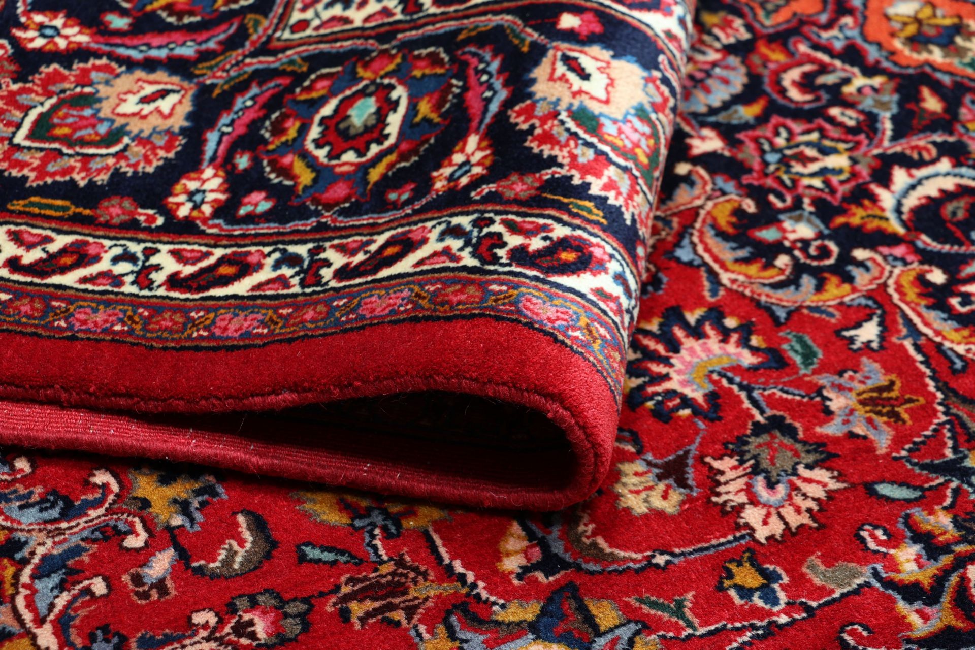 Mashhad Perserteppich aus Iran, 243 × 333 cm