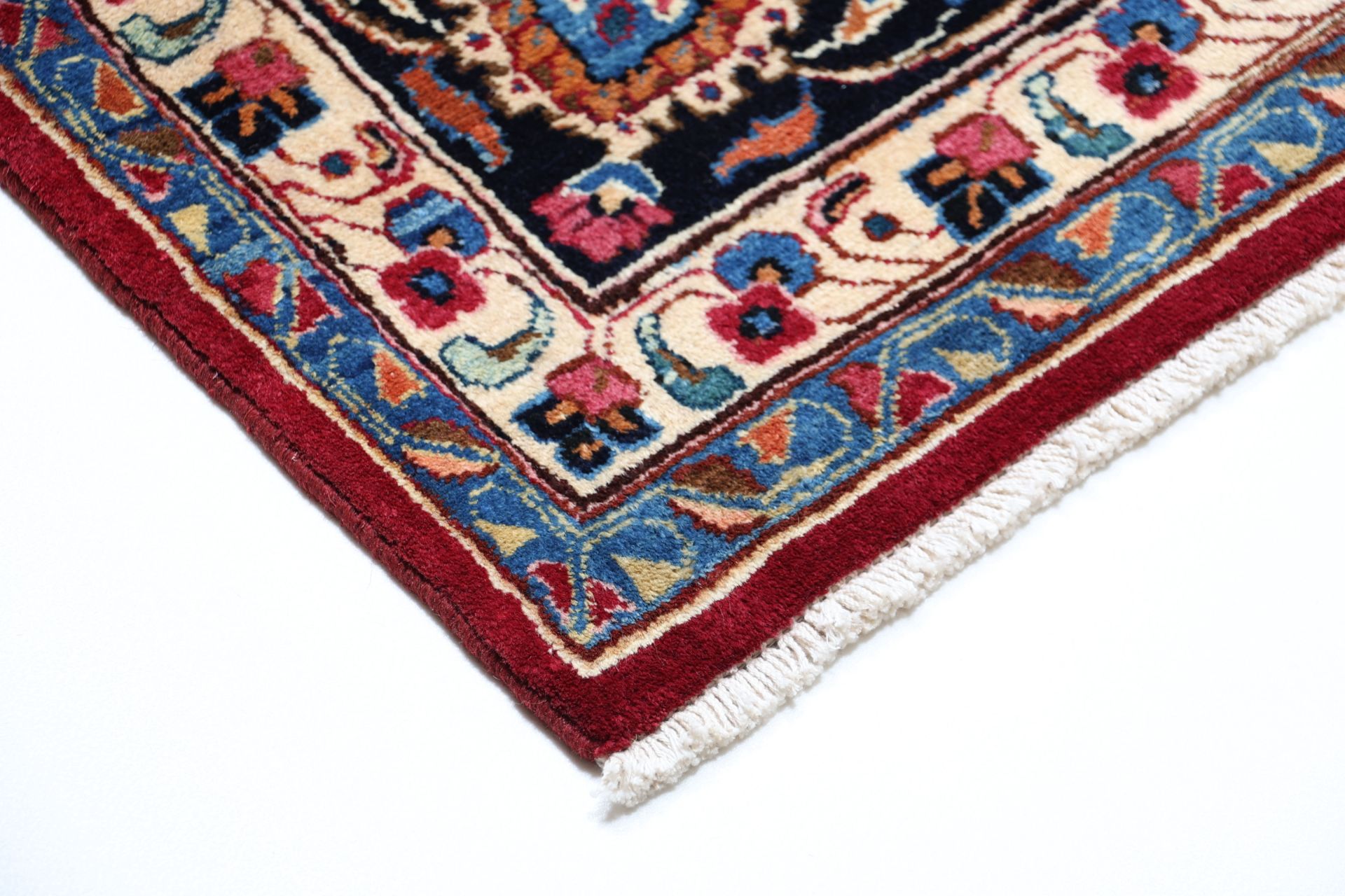 Handgeknüpfter Mashhad Perserteppich 245 × 350 cm
