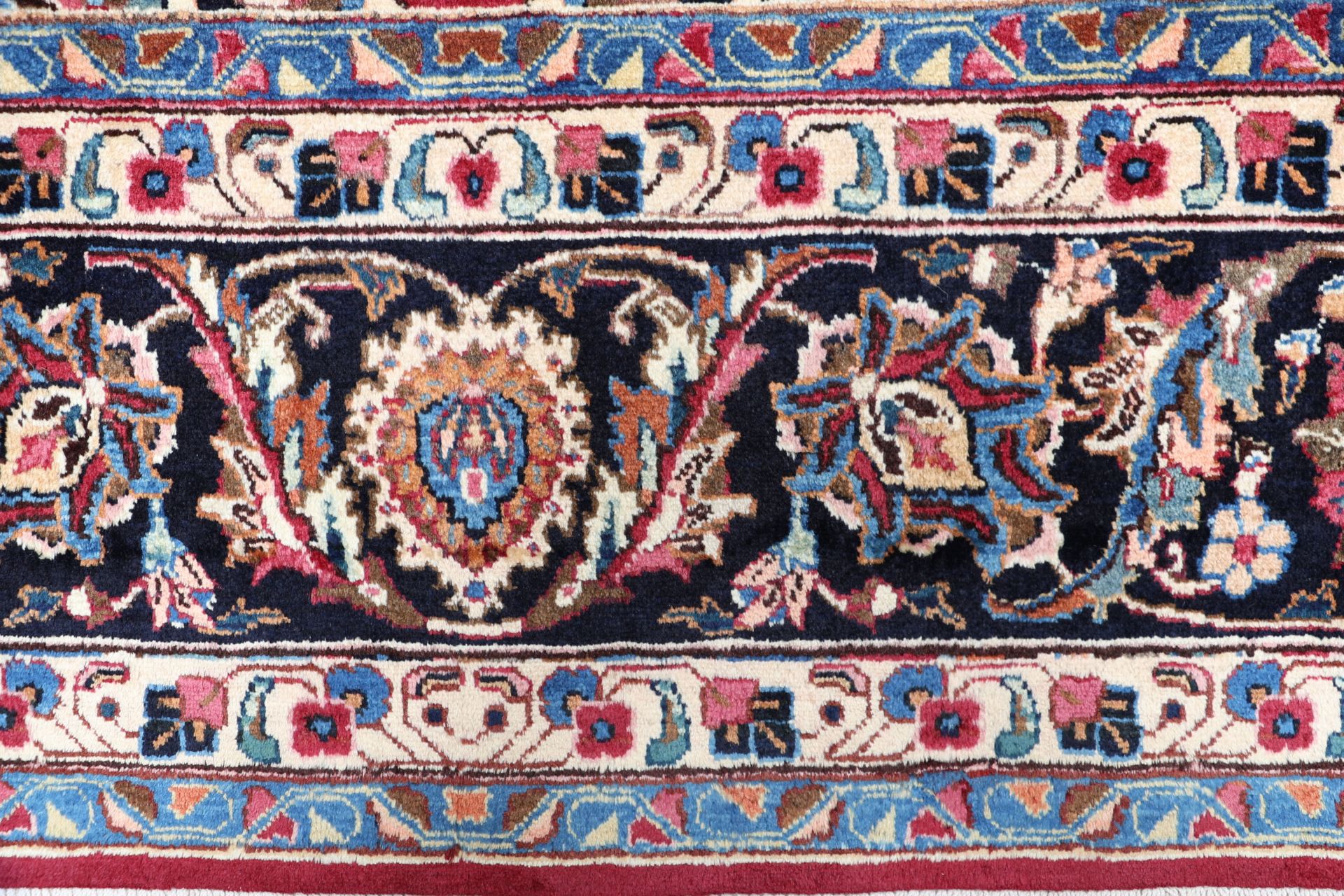 Handgeknüpfter Mashhad Perserteppich 245 × 350 cm
