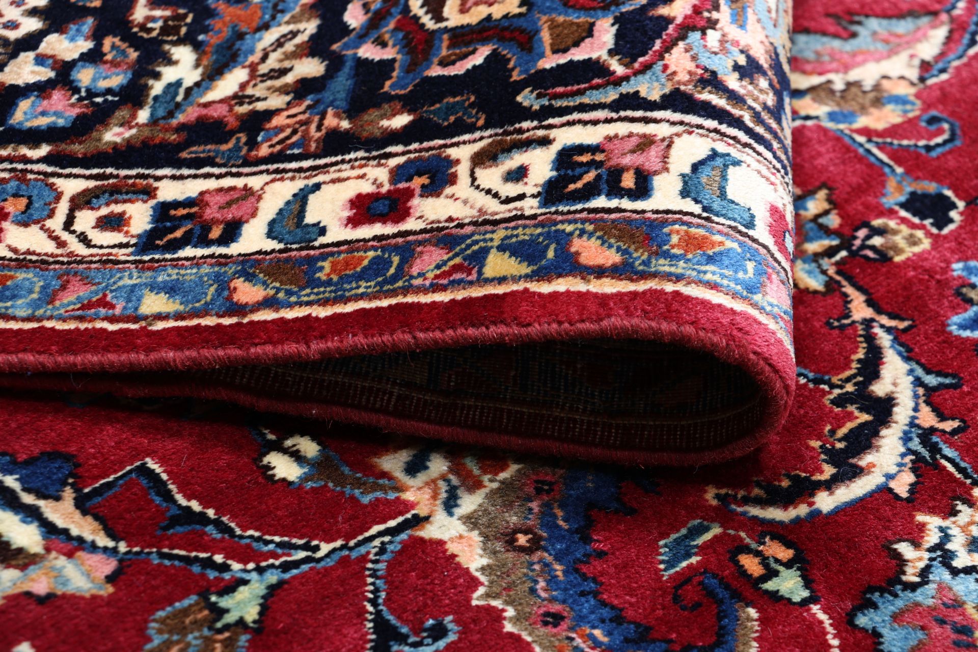 Handgeknüpfter Mashhad Perserteppich 245 × 350 cm