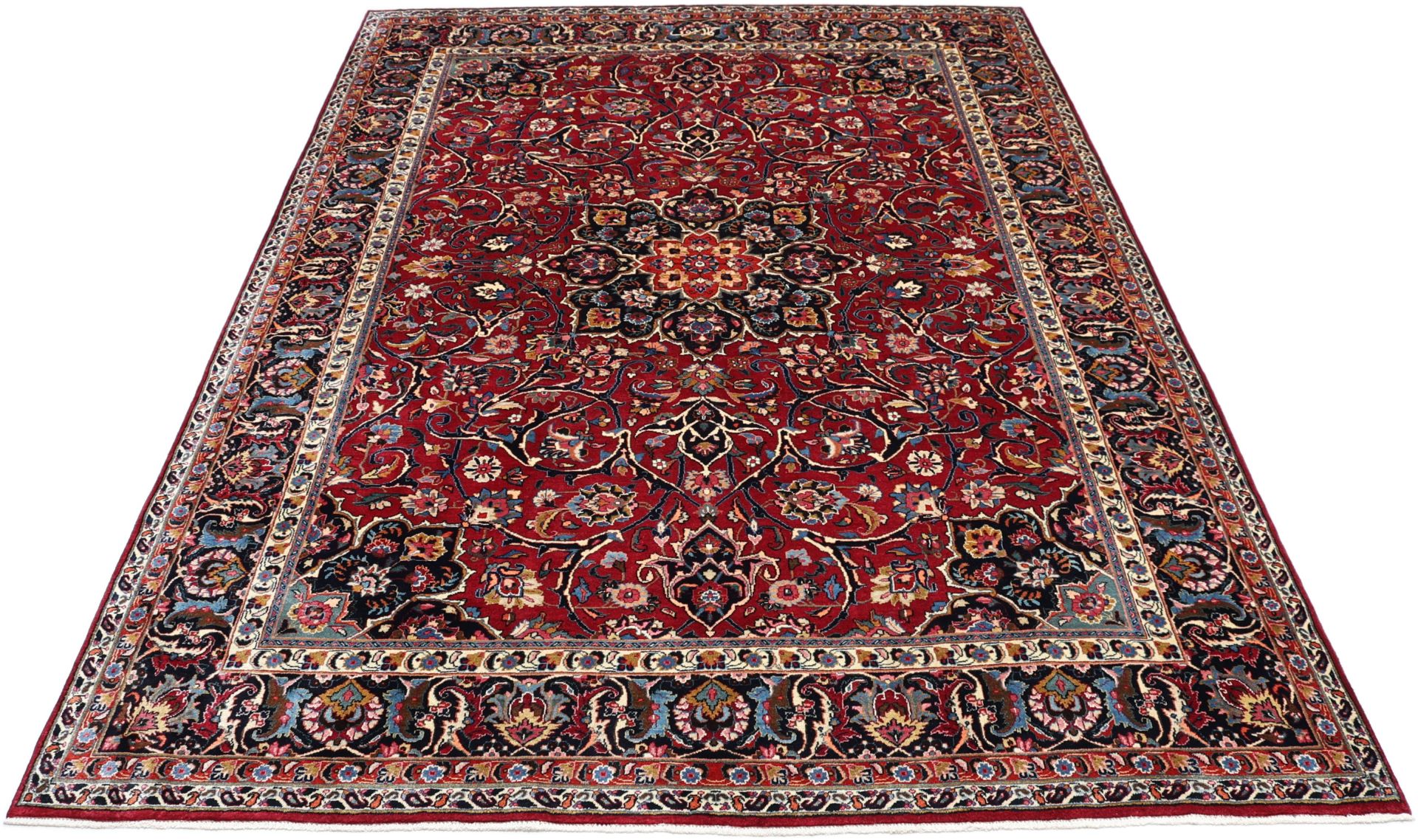 perserteppich-mashad-243-x-344-cm-schurwolle-handgeknupft-15 Handgeknüpfter Mashhad Perserteppich, 243 × 344 cm, Wolle