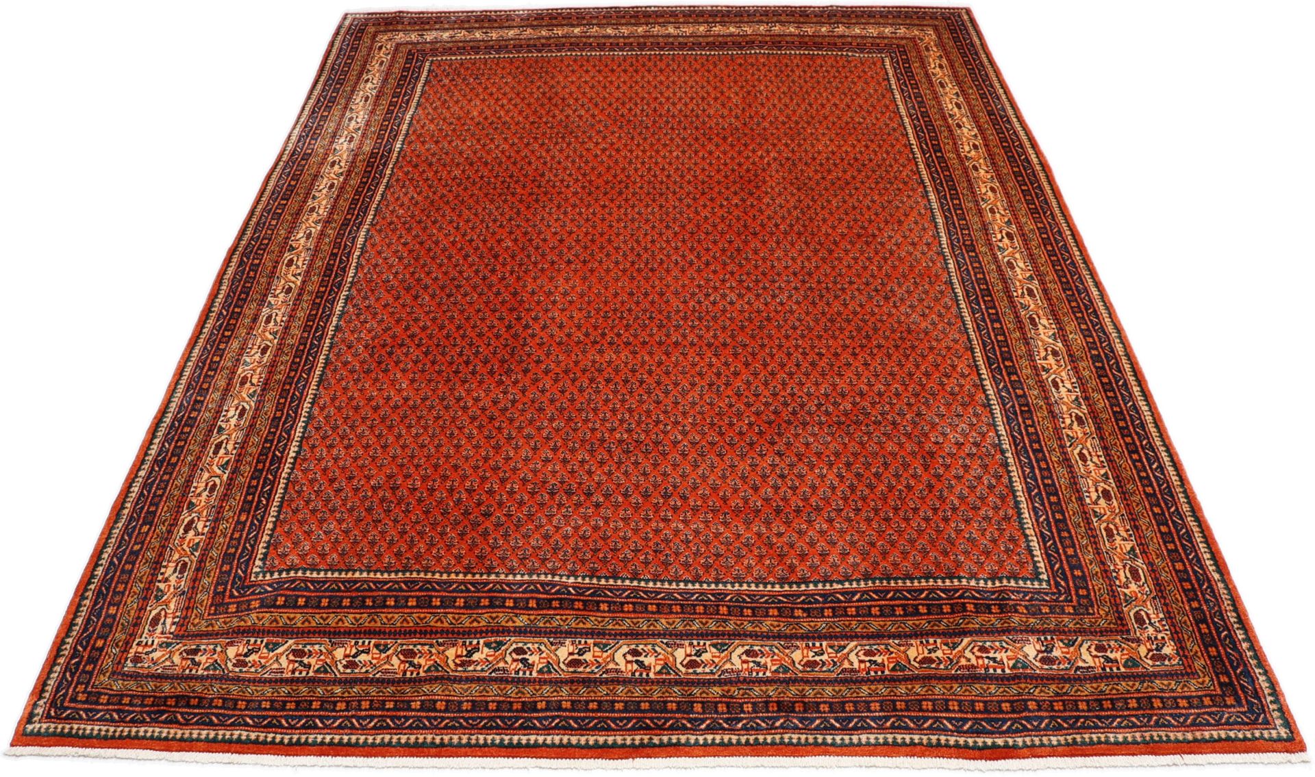 Handgeknüpfter Sarough Perserteppich 245 × 330 cm