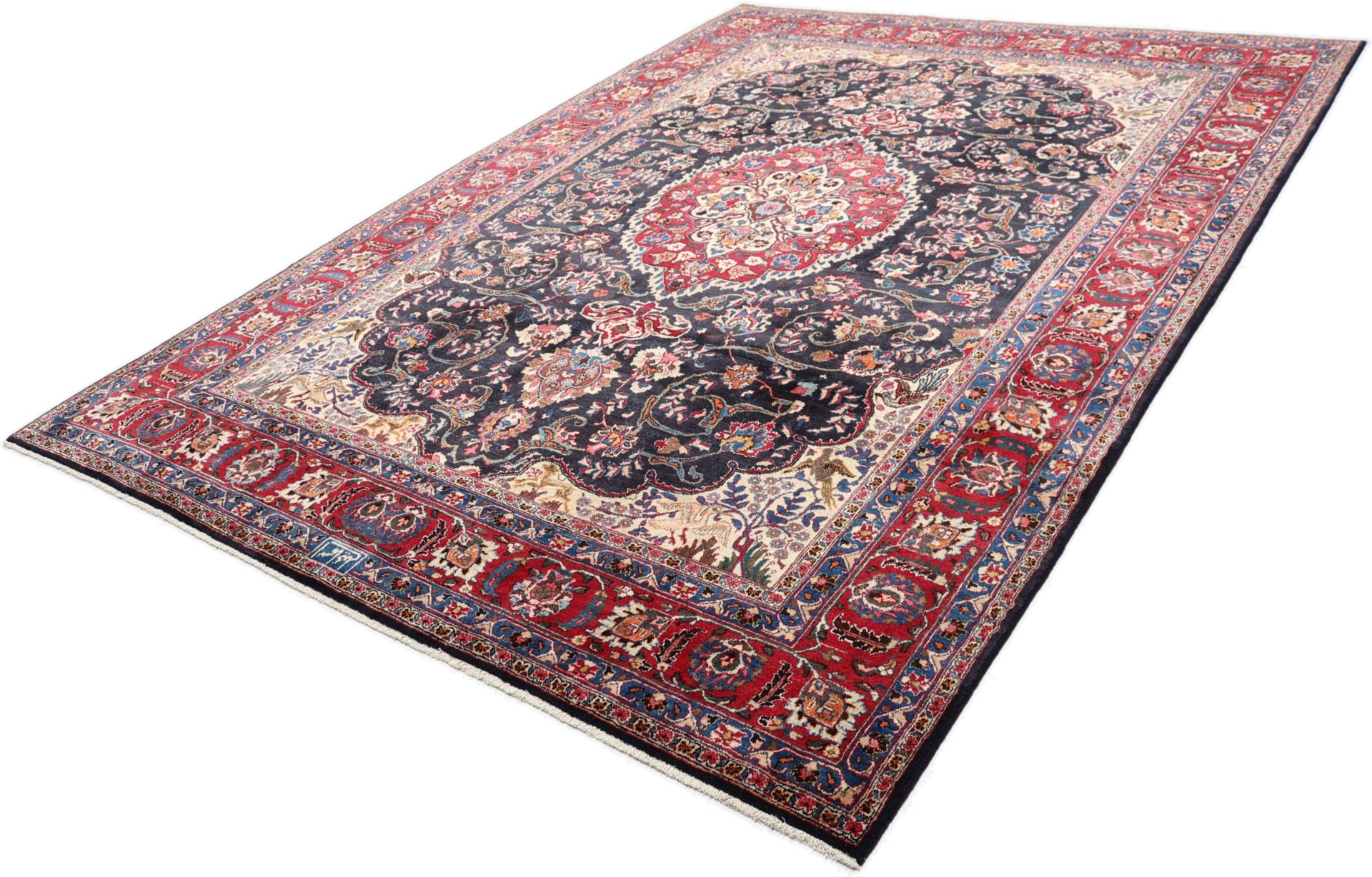 perserteppich-mashad-250-x-344-cm-schurwolle-handgeknupft-7 Mashhad Perserteppich aus Iran, 250 × 344 cm