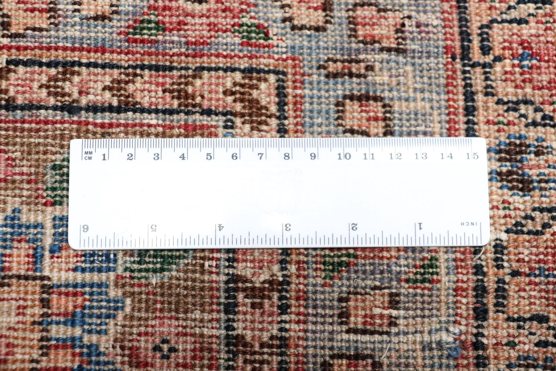 perserteppich-mashad-243-x-337-cm-schurwolle-handgeknupft-floral-21 Handgeknüpfter Mashhad Perserteppich 243 × 337 cm
