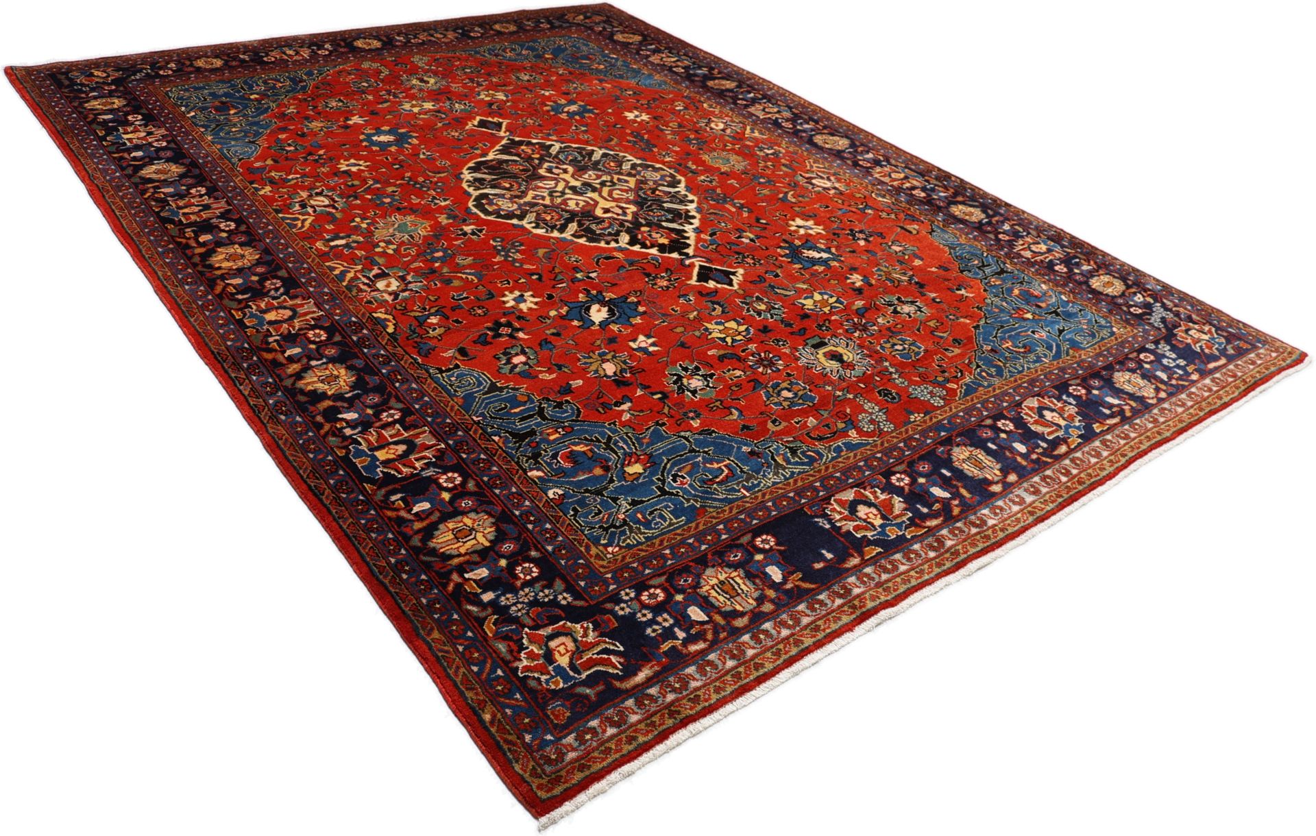 Handgeknüpfter Perserteppich, 257 × 345 cm, Wolle