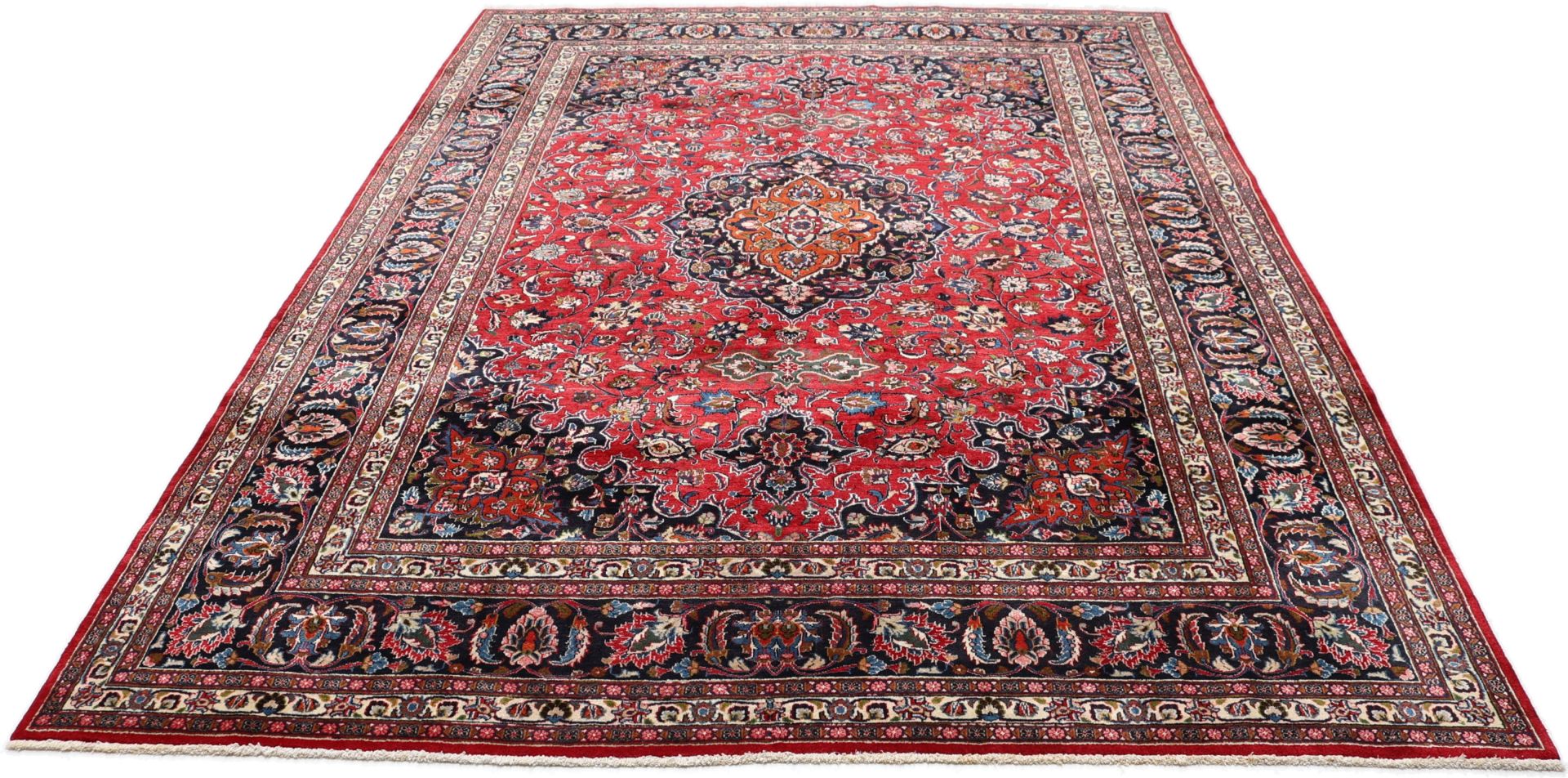 perserteppich-mashad-248-x-342-cm-schurwolle-handgeknupft-4 Handgeknüpfter Mashhad Perserteppich, 248 × 342 cm, Wolle