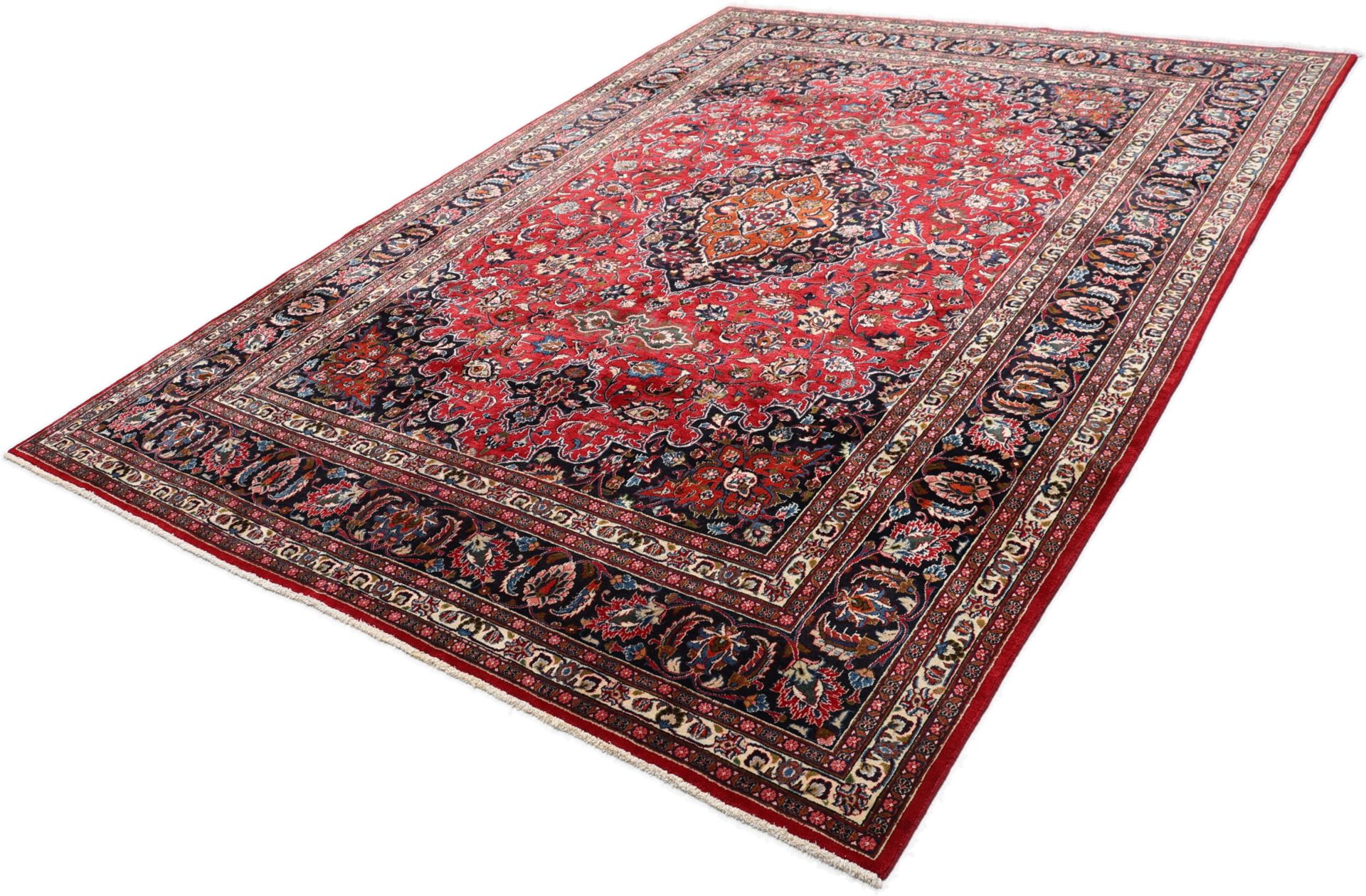 perserteppich-mashad-248-x-342-cm-schurwolle-handgeknupft-6 Handgeknüpfter Mashhad Perserteppich, 248 × 342 cm, Wolle