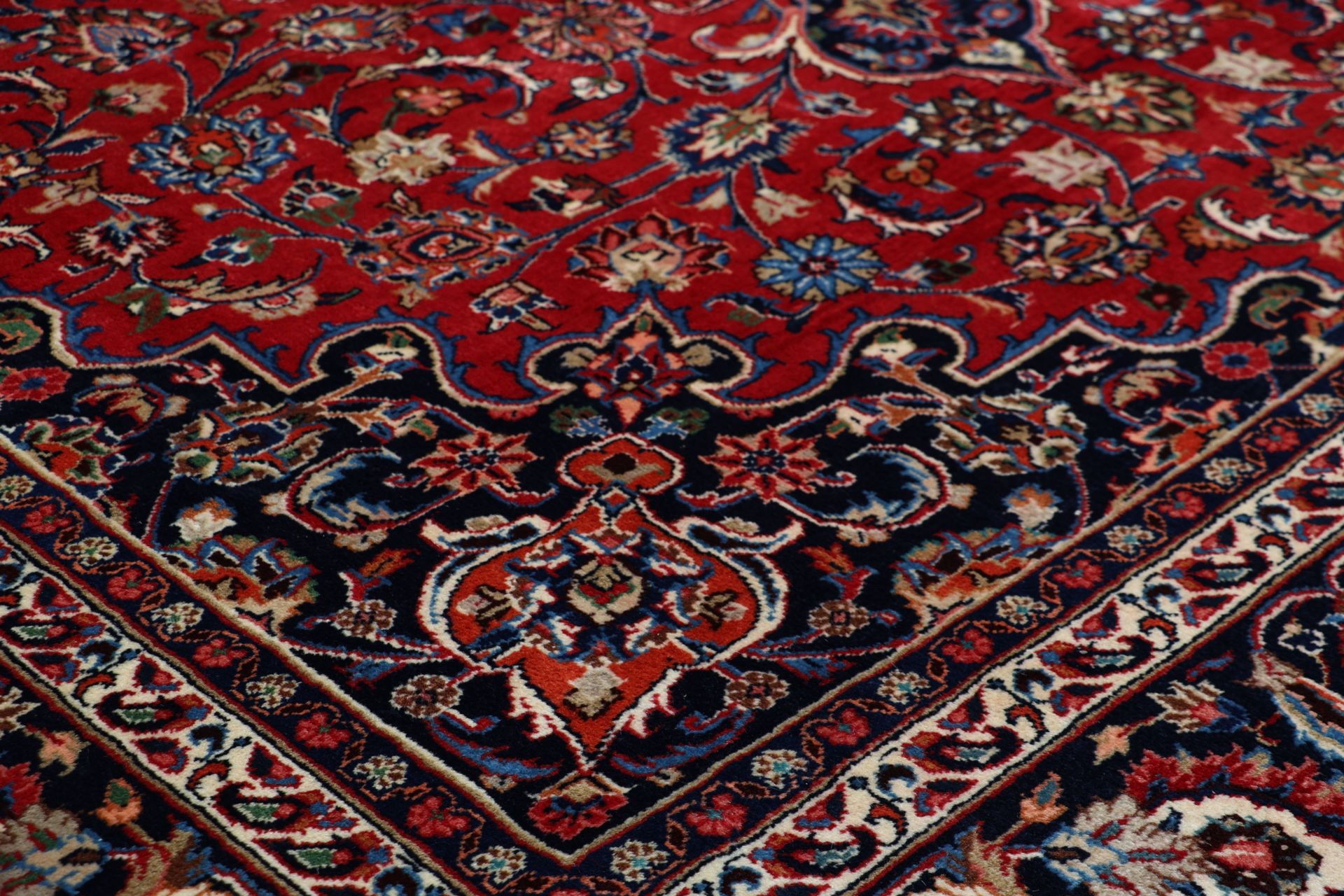 Handgeknüpfter Mashhad Perserteppich, 248 × 335 cm, Wolle