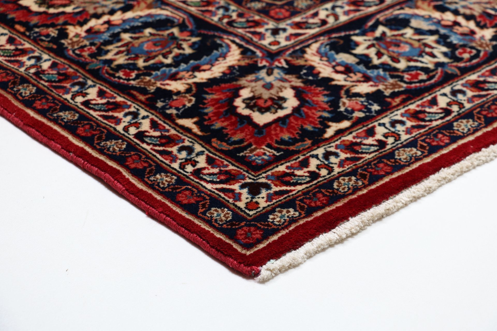 Handgeknüpfter Mashhad Perserteppich, 248 × 335 cm, Wolle