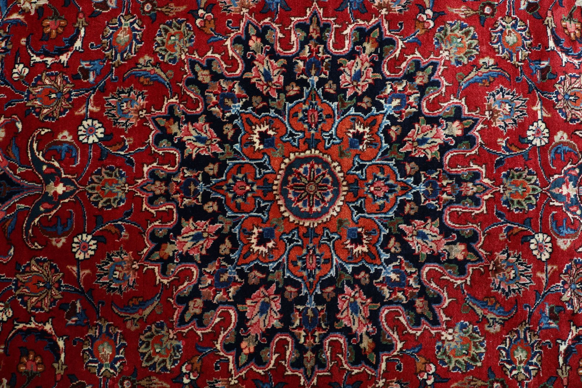 Handgeknüpfter Mashhad Perserteppich, 248 × 335 cm, Wolle