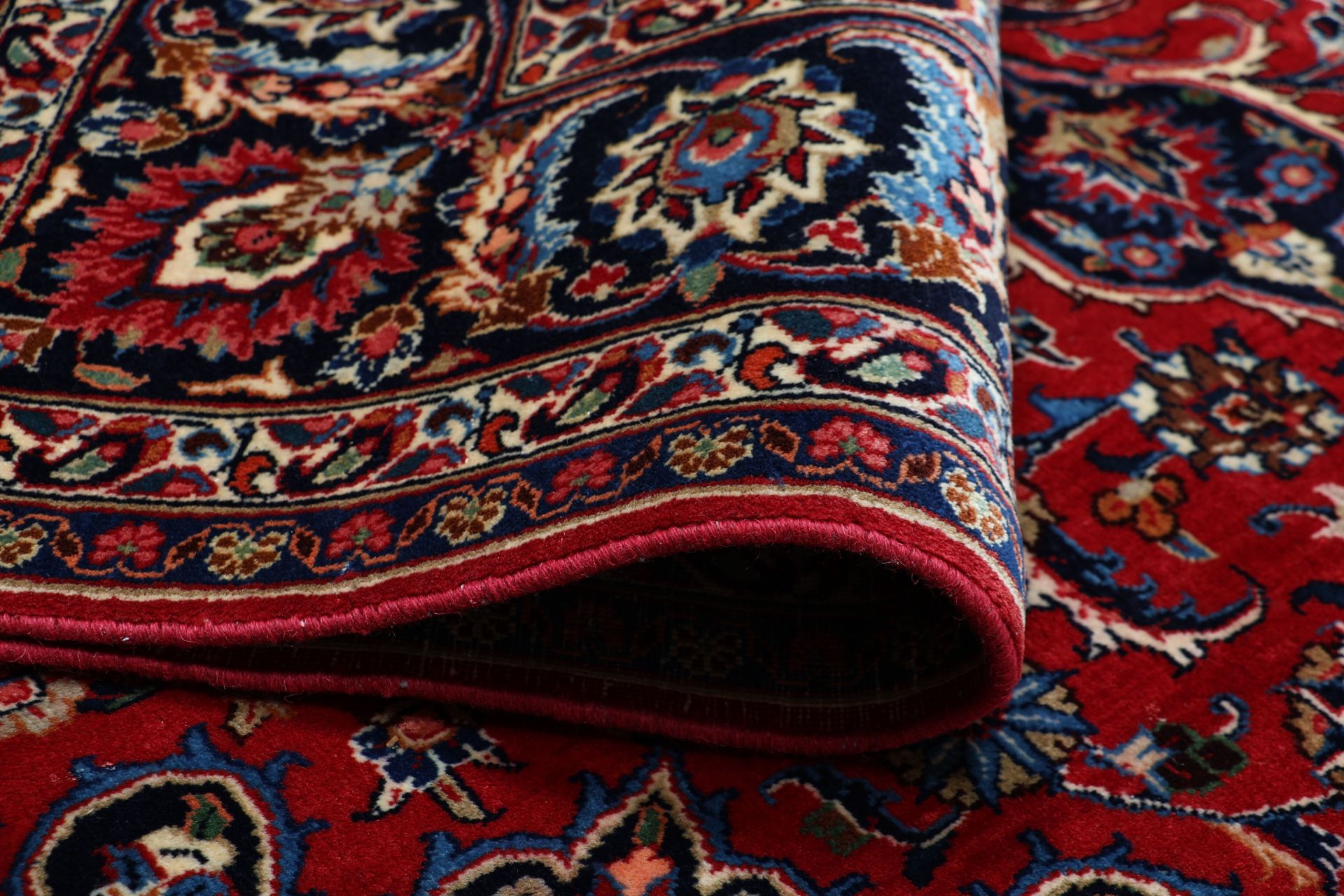 Handgeknüpfter Mashhad Perserteppich, 248 × 335 cm, Wolle